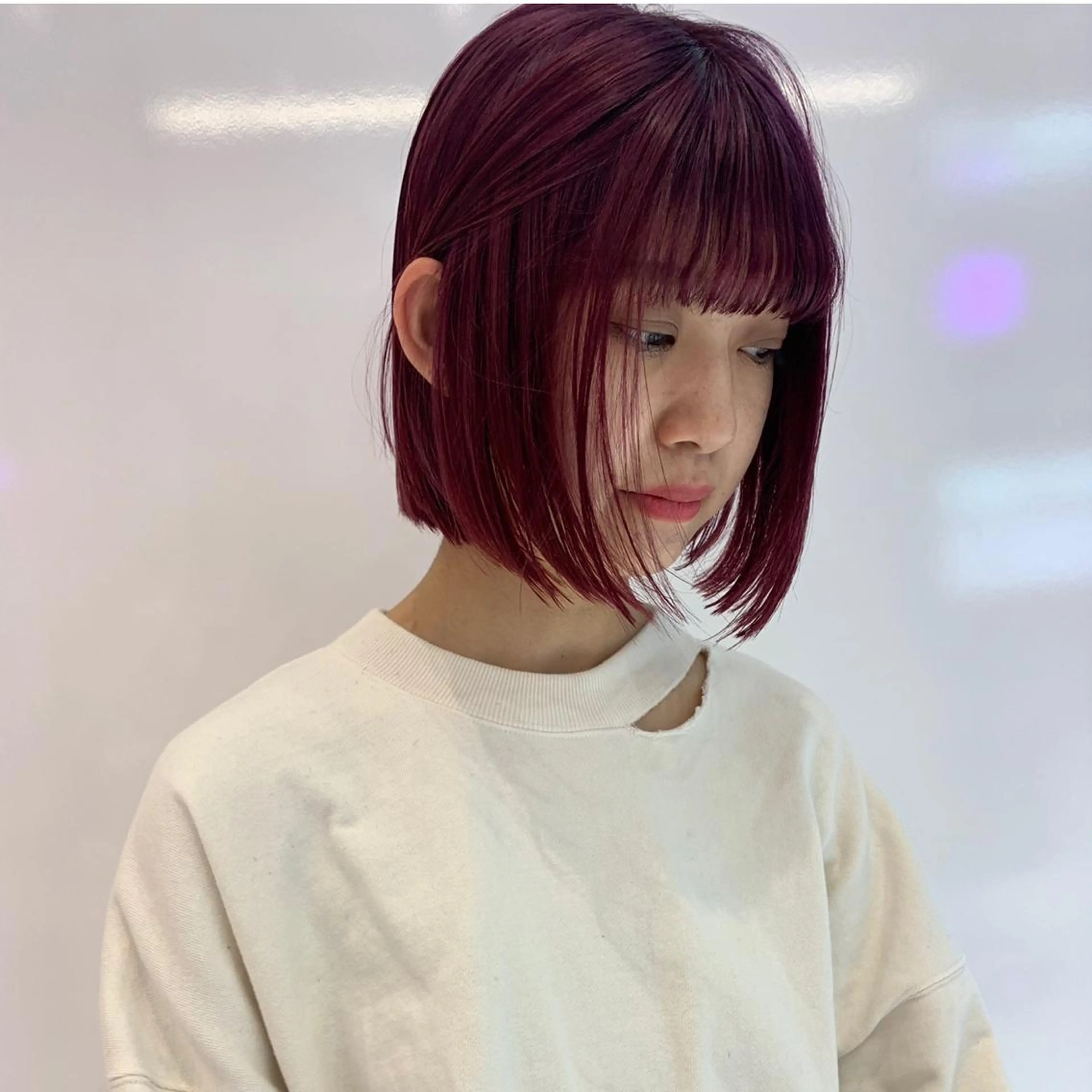 ミディアム カラー ヘアカラー トリートメント share salon JAM 吉祥寺所属・レイヤー/ブリーチ HIKARU ♡のヘアスタイル