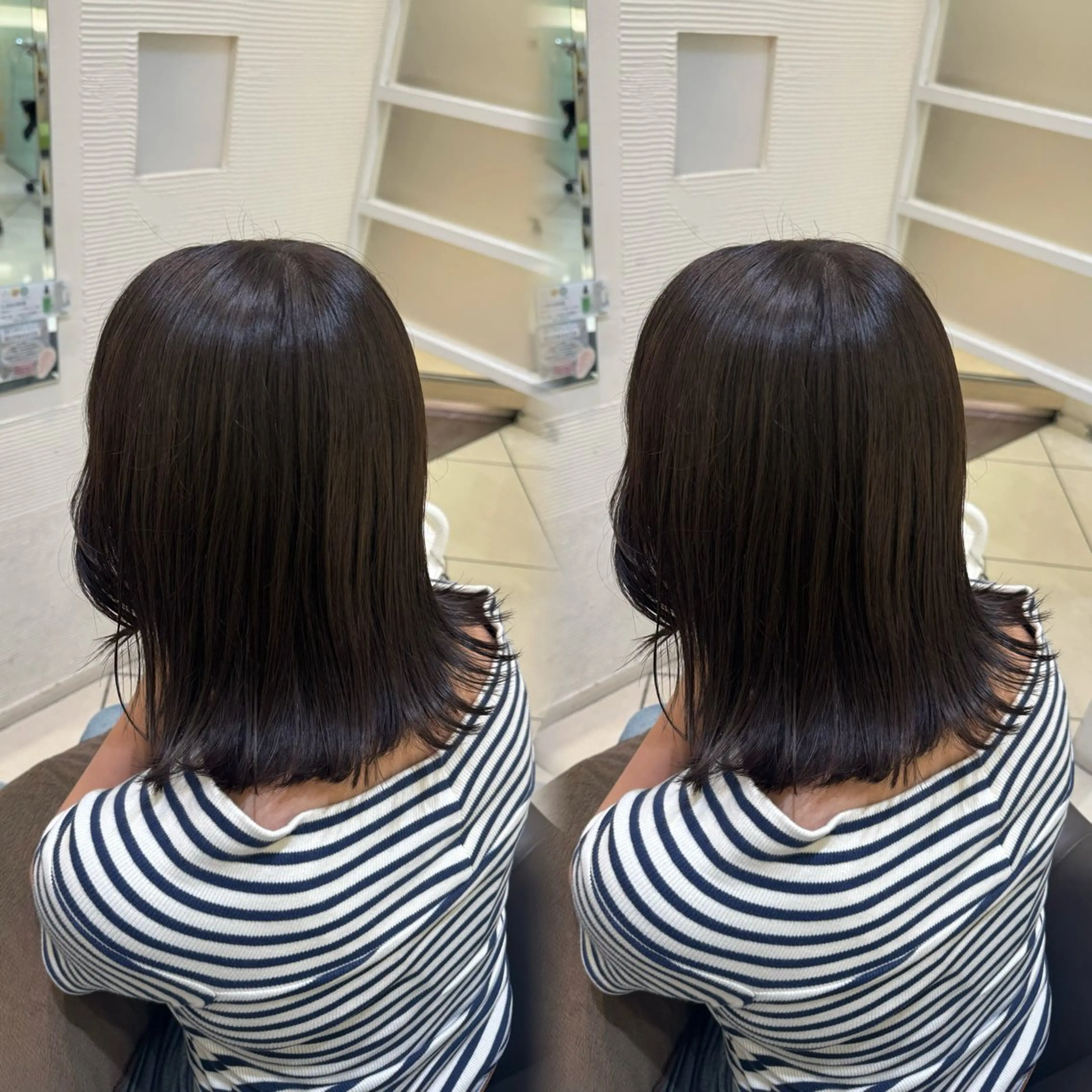 カラー 透明感カラー オリーブカラー 艶髪／カラー／ 銀座／RINA🎀のヘアスタイル