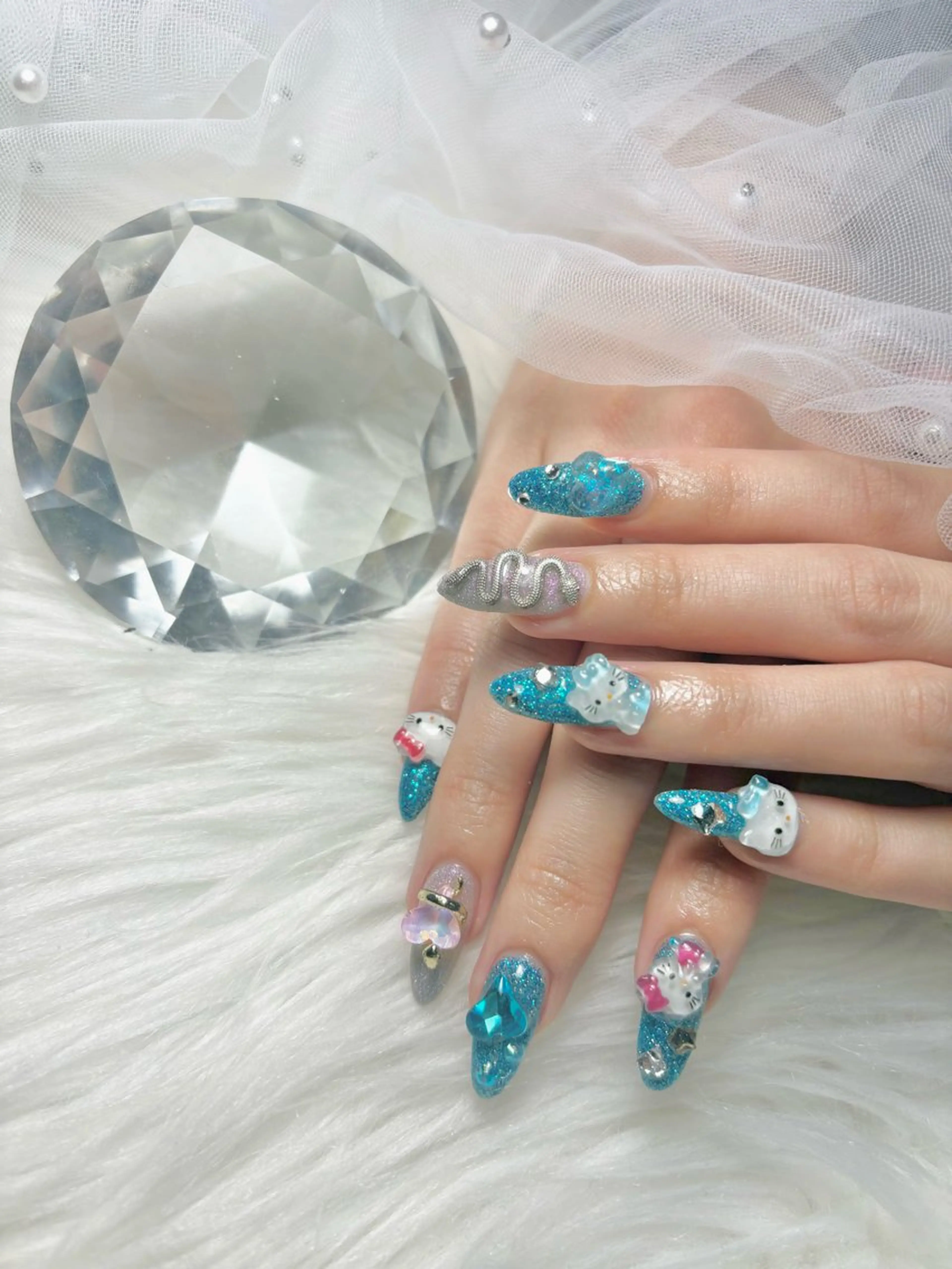 (オフ有り無し)⭐️持ち込みデザインコース(L)⭐️の写真