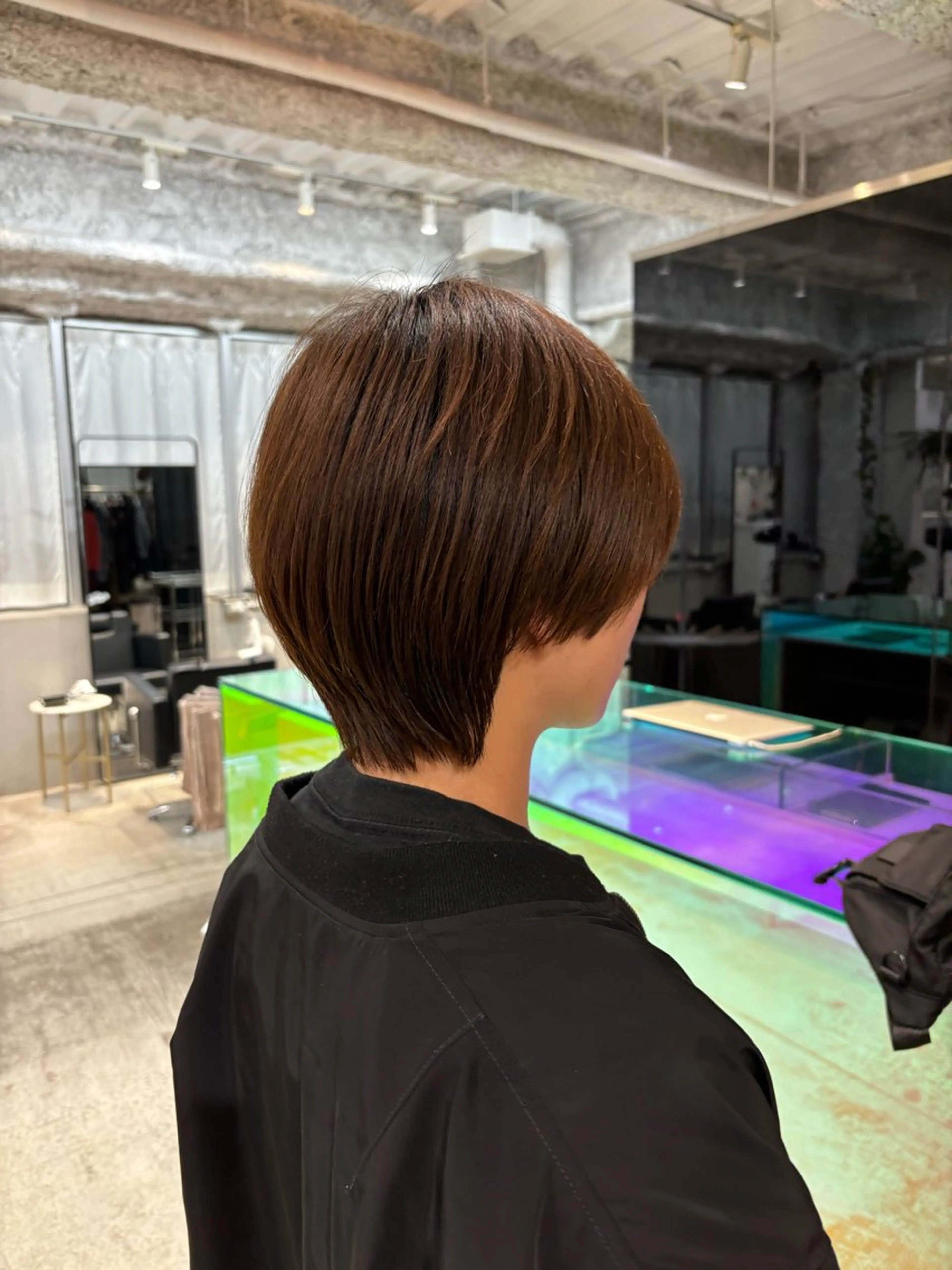 ショート ANY/須田 麻人/ハードパーマのヘアスタイル