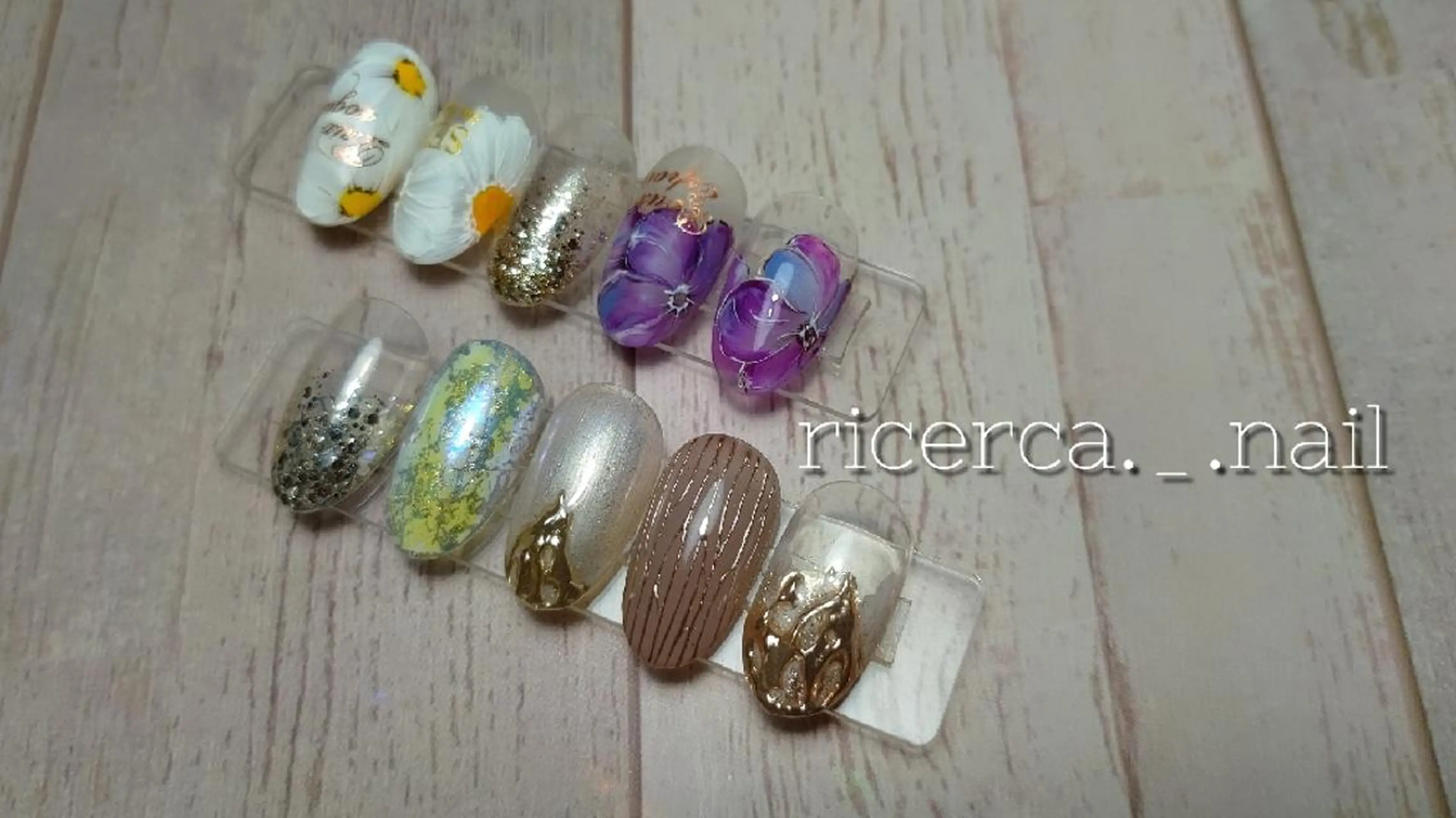 ネイル アートネイル ricerca._. nail ちゃこのネイルデザイン