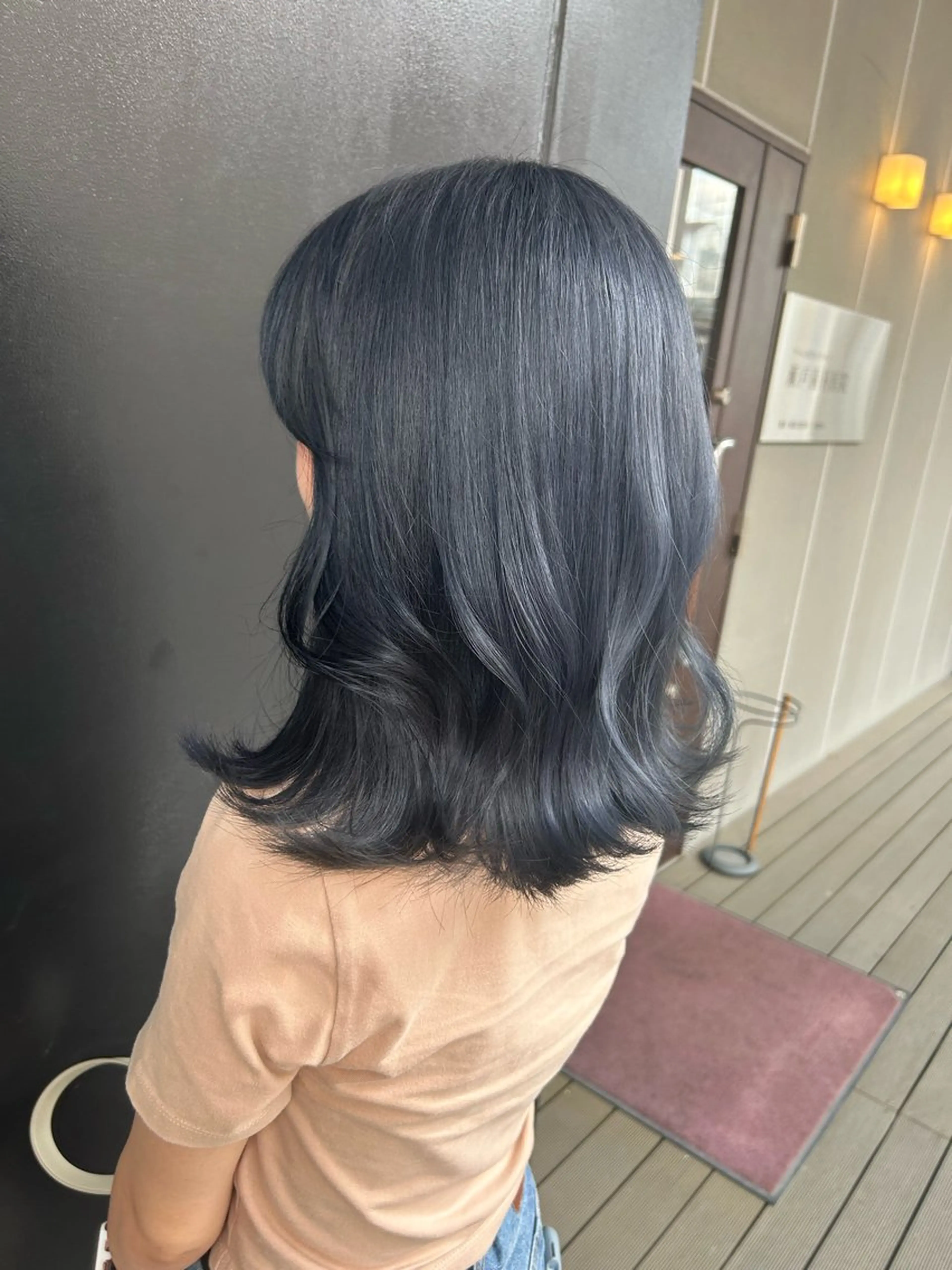 ミディアム ヘアカラー 🦋髪質改善🦋 眞井琴美のヘアスタイル