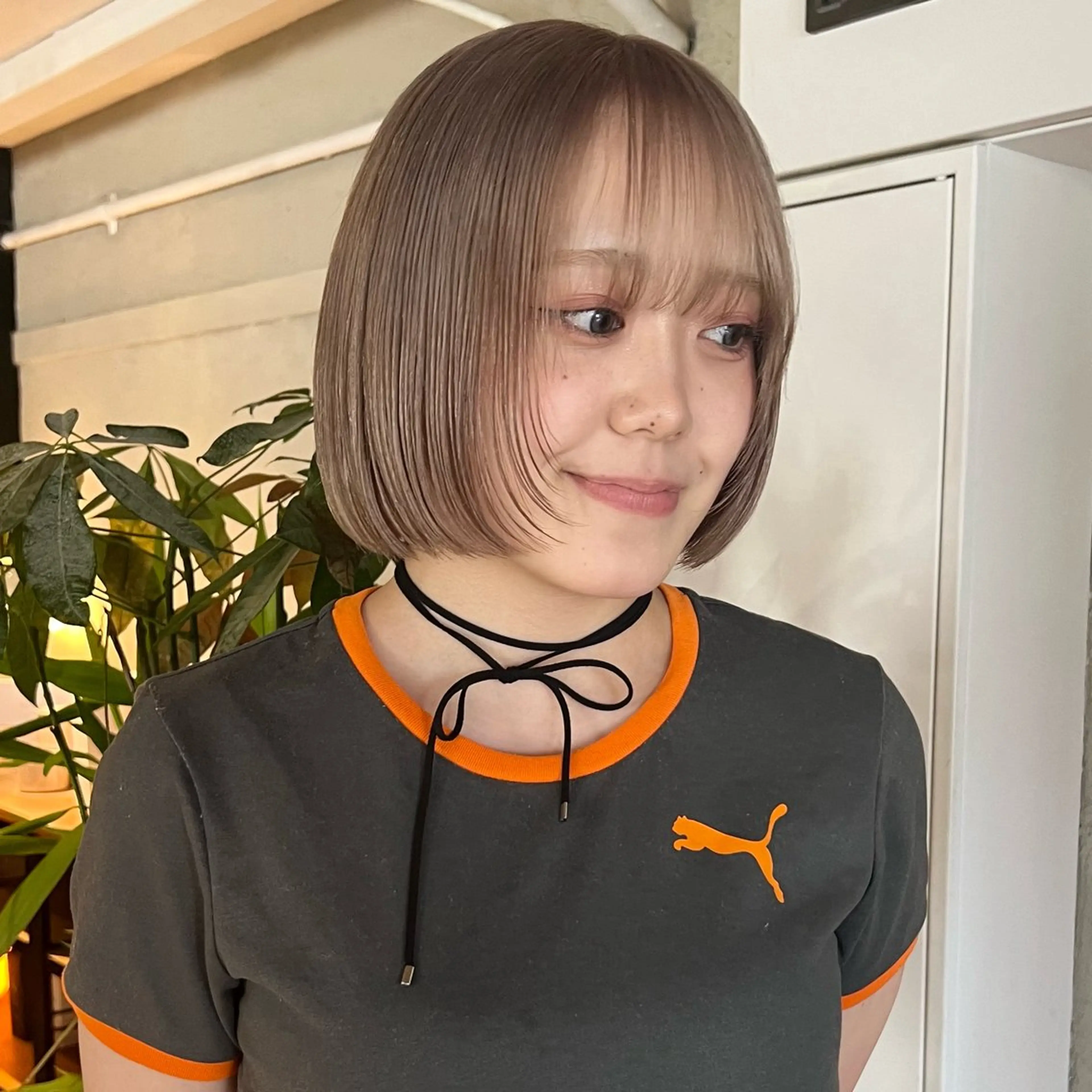 ミディアム カラー カット ヘアカラー 🥃まろやかカラー/ ボブ🥃yujiroのヘアスタイル