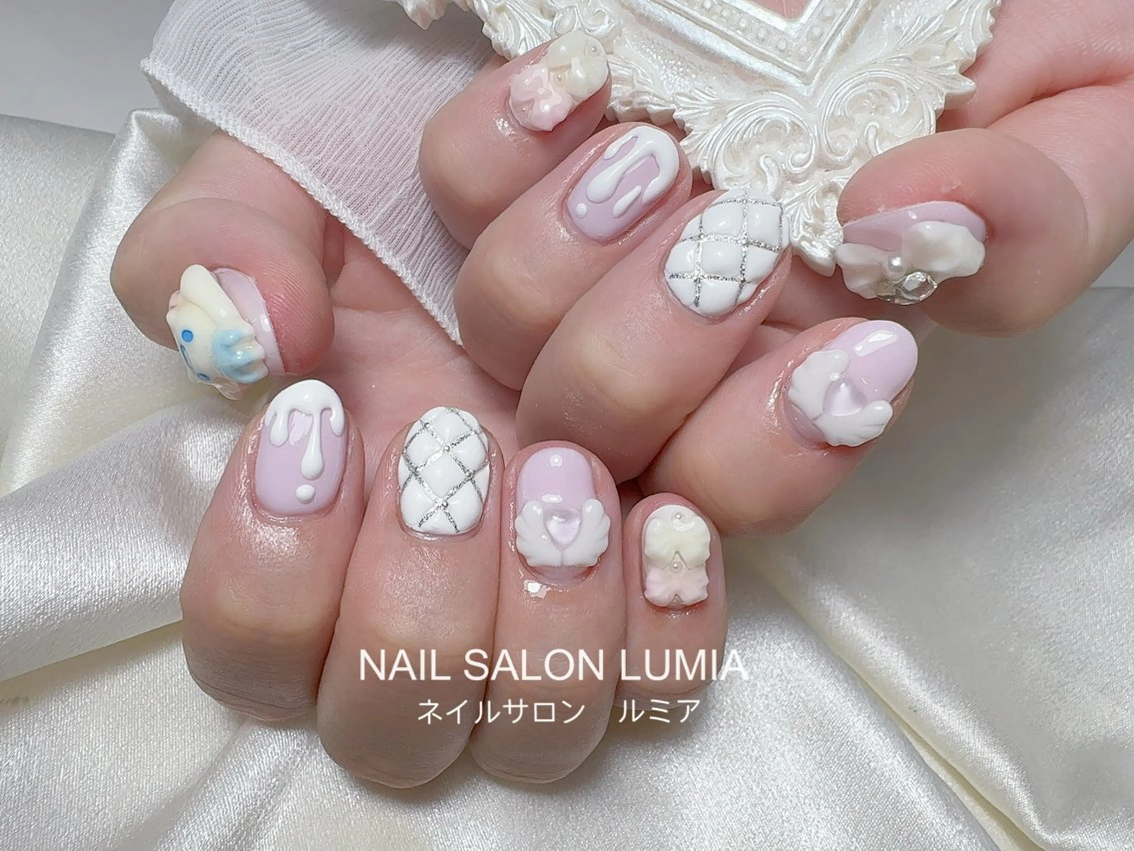 ネイル ハンドネイル ネイルサロン ルミア Lumia 店長のネイルデザイン