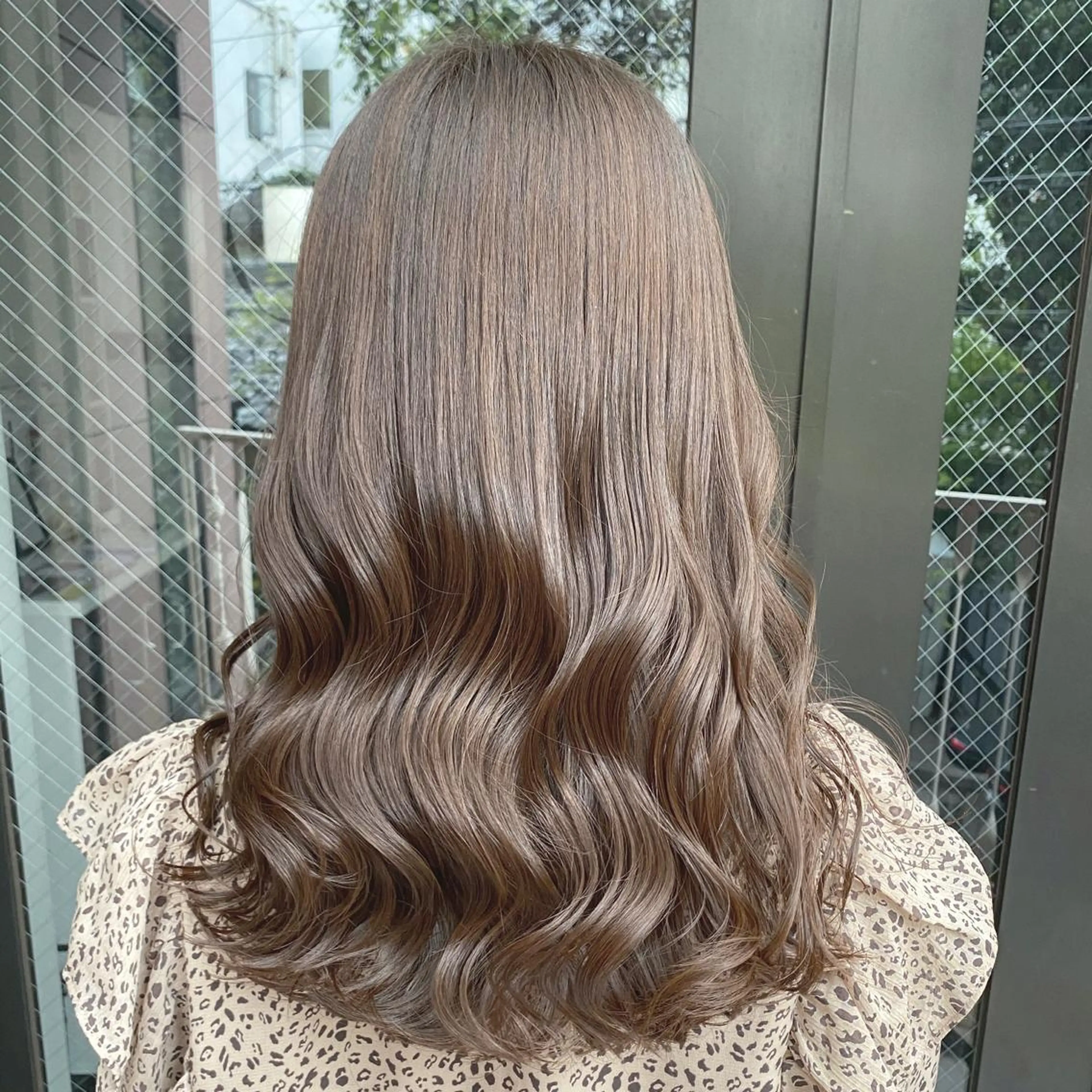 ミディアム カラー 縮毛矯正⭐️ TAKAHIROのヘアスタイル