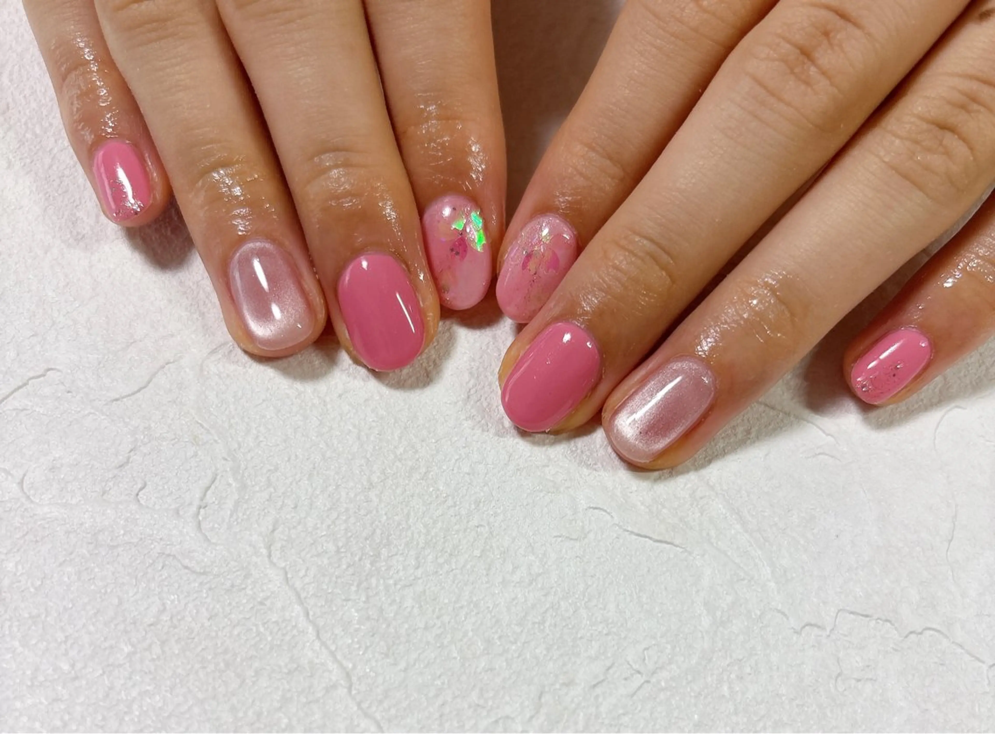 ネイル 桜ネイル ジェルネイル 卒業式 パラジェル 春ネイル ハンドネイル kiki nail &brow二子玉川の眉毛・アイブロウイメージ