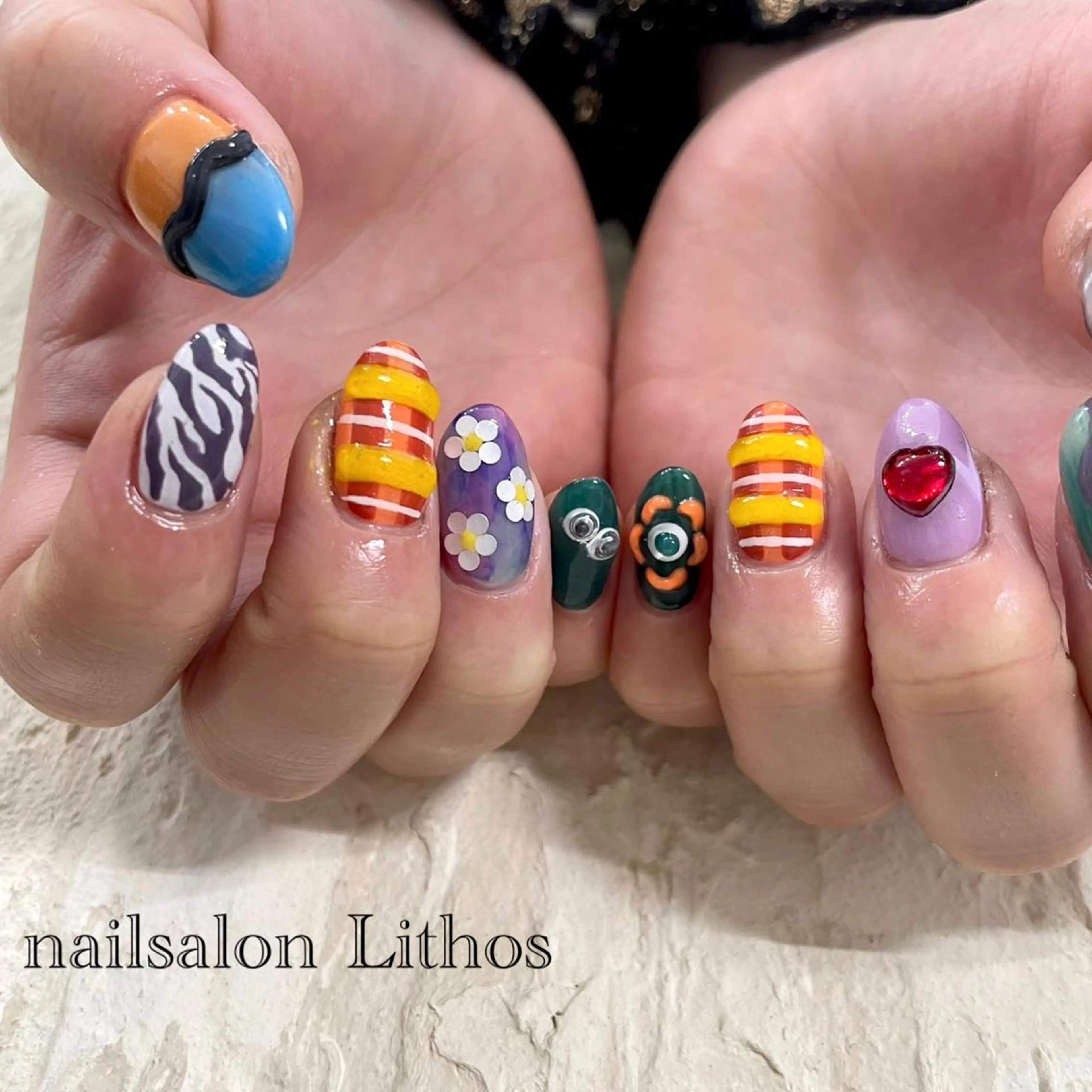 ネイル nailsalon Lithos所属・nailsalon Recontreのネイルデザイン