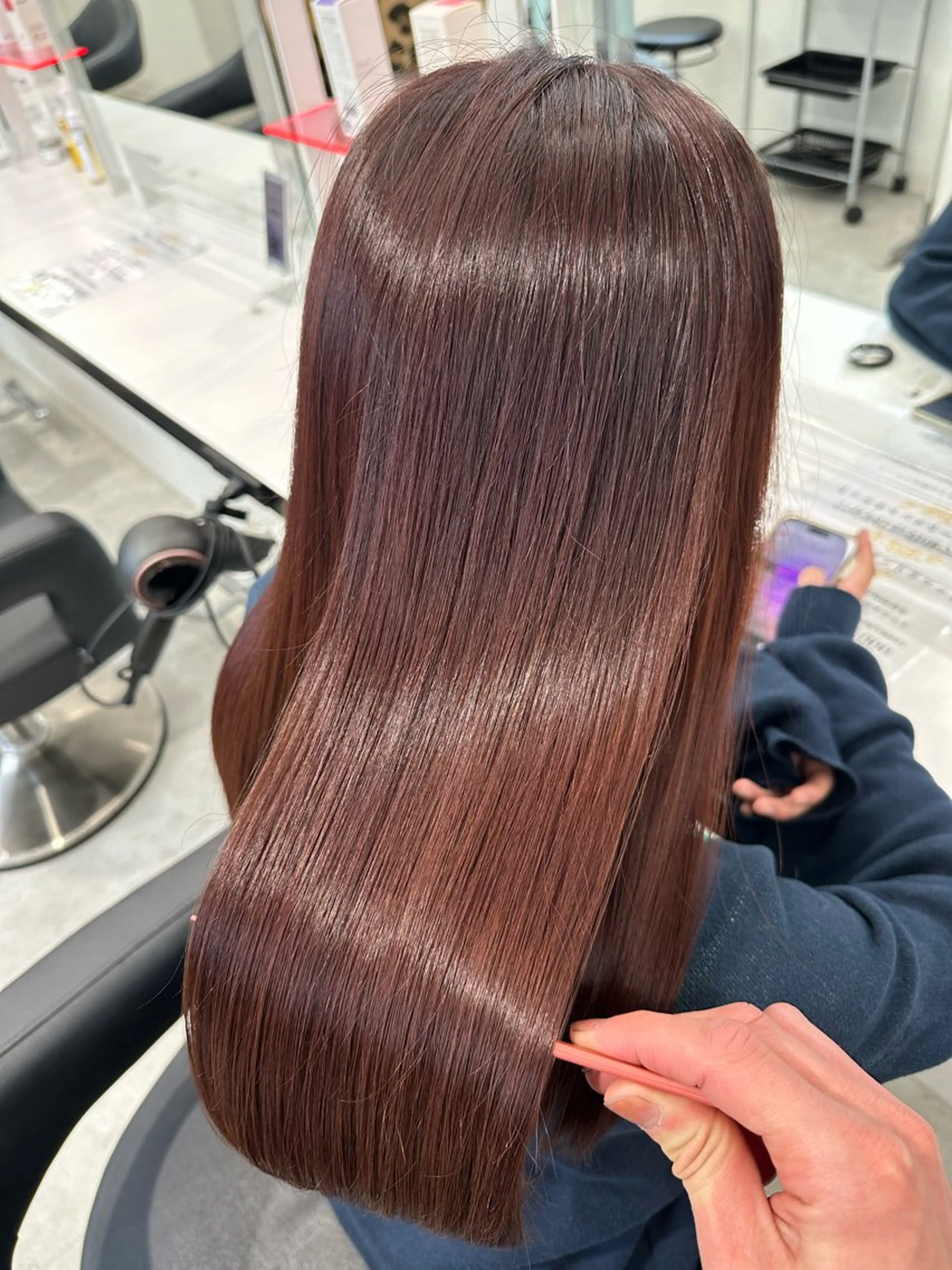 ロング カラー カット ヘアカラー トリートメント 透明感・トレンドヘア 🫧SENDAI🫧のヘアスタイル