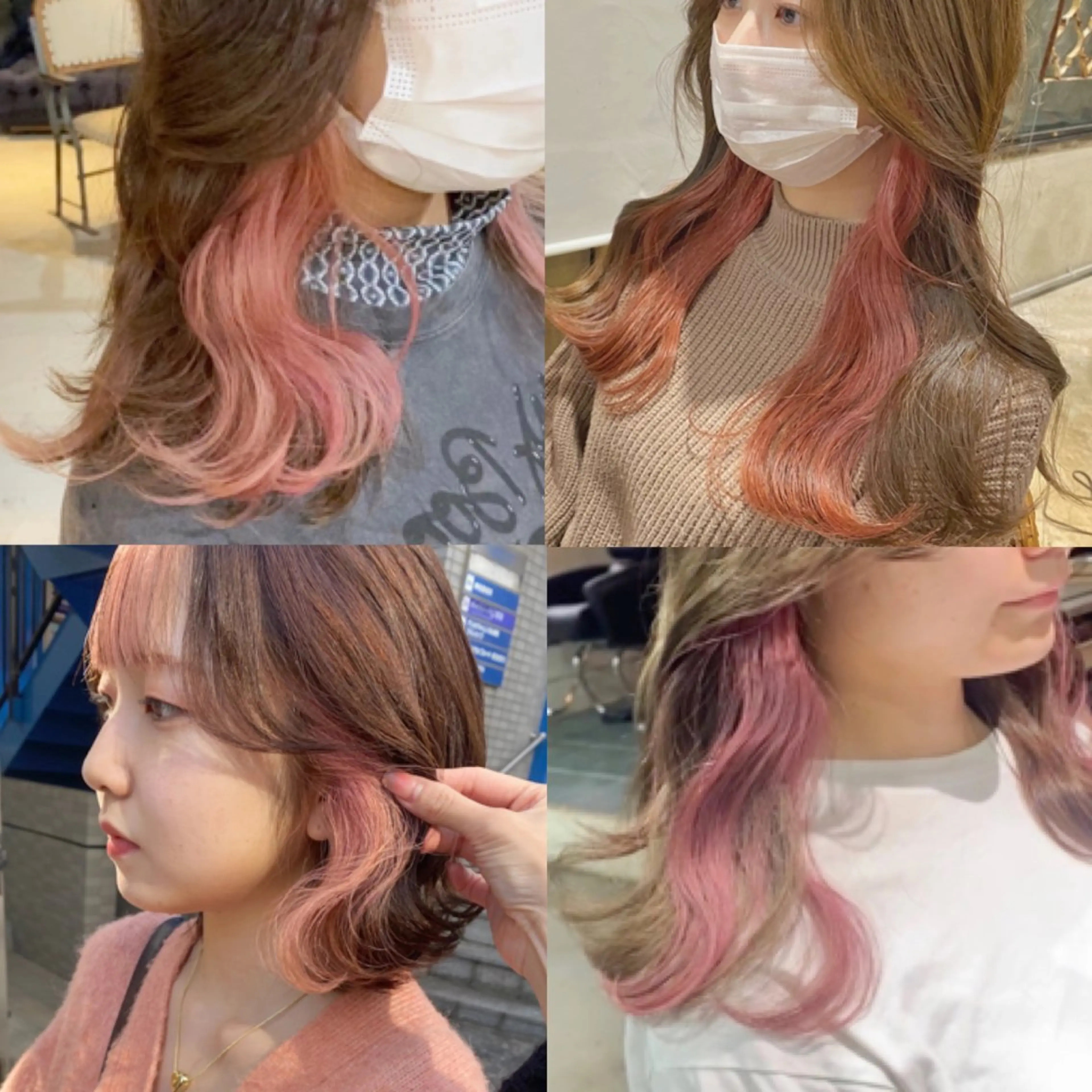 ロング 韓国レイヤー/透明感 カラー🦋mioのヘアスタイル