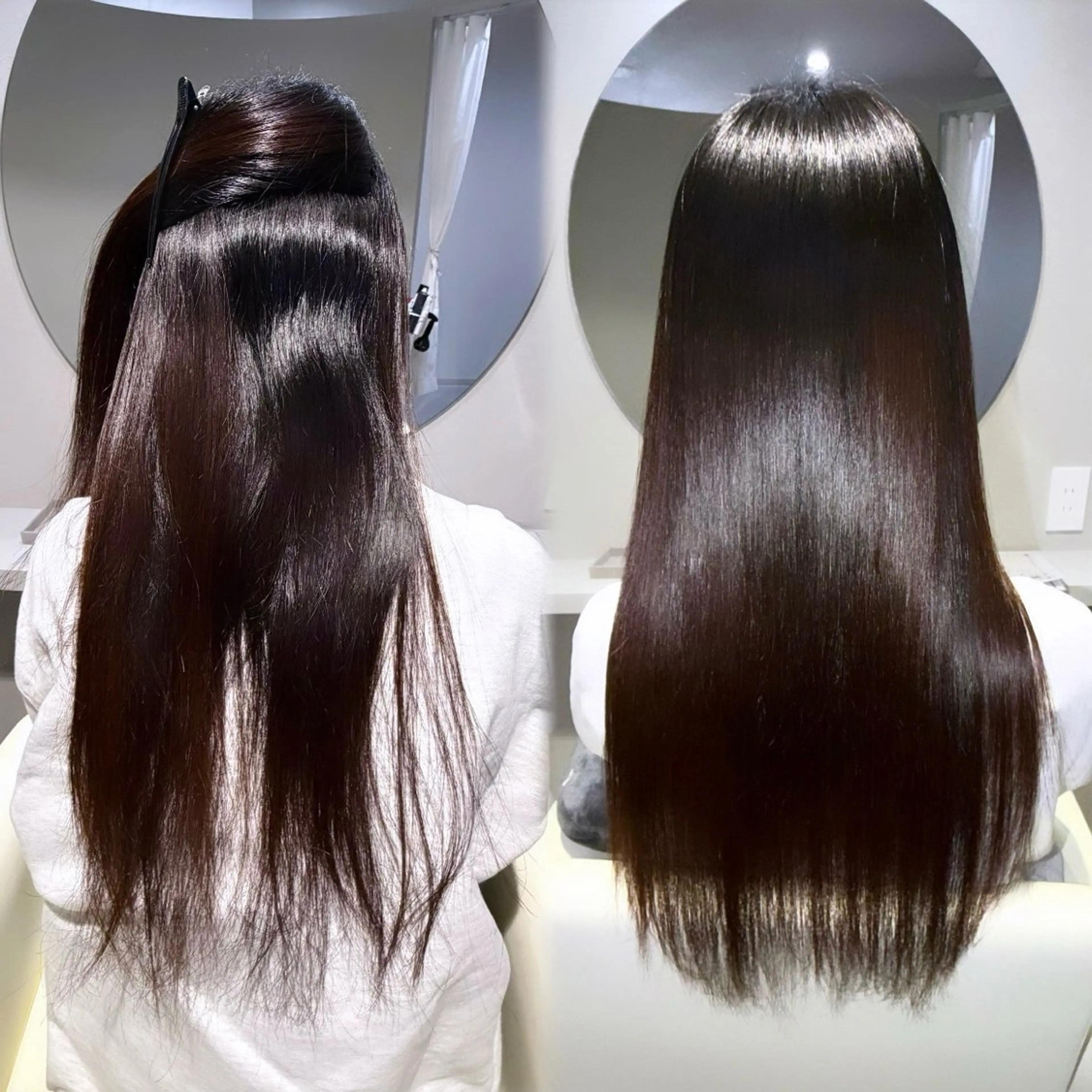 ロング 縮毛矯正 ヘッドスパ RELACE 千葉 恋華🎀のヘアスタイル