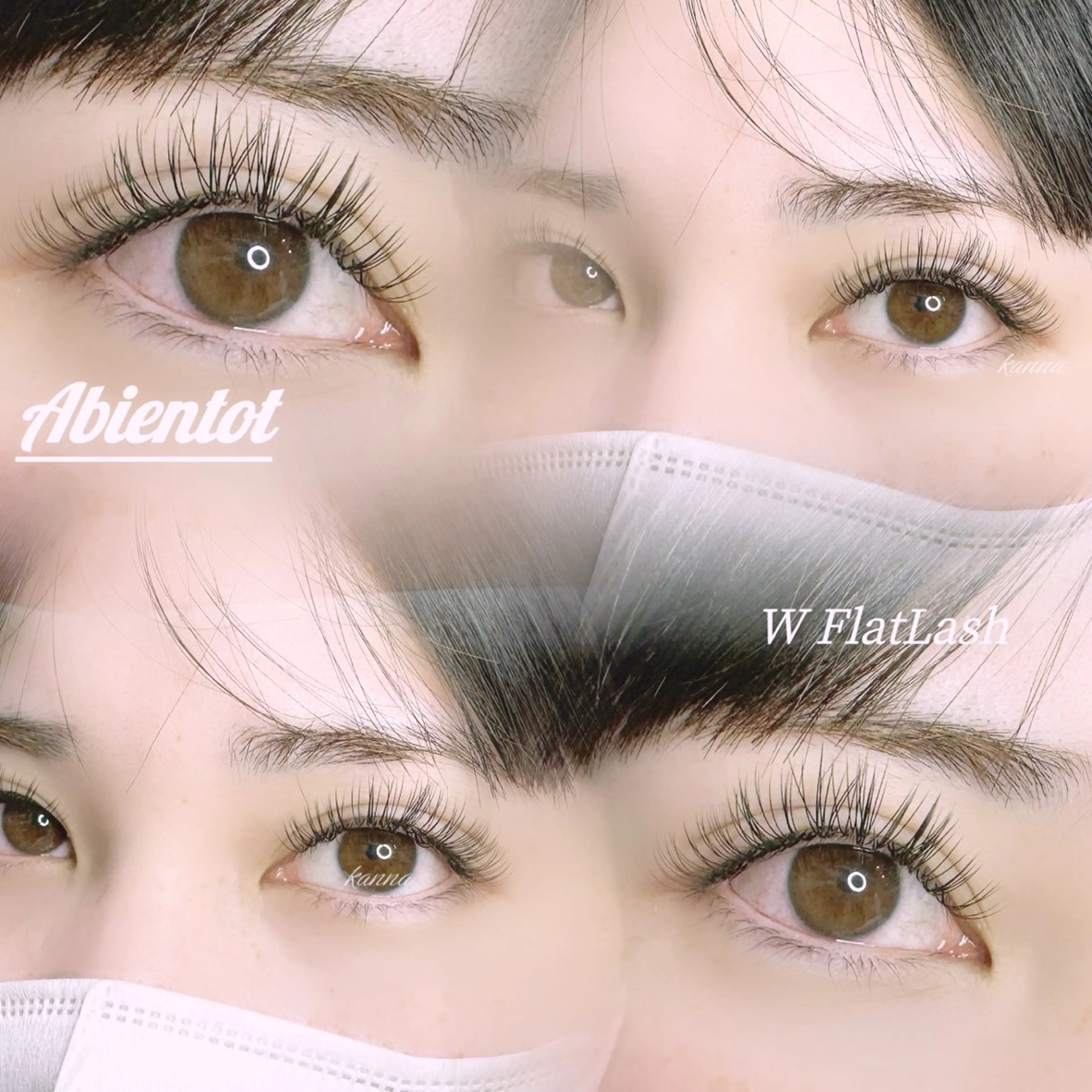 マツエク・マツパ Abientot Kannaのマツエク・マツパデザイン