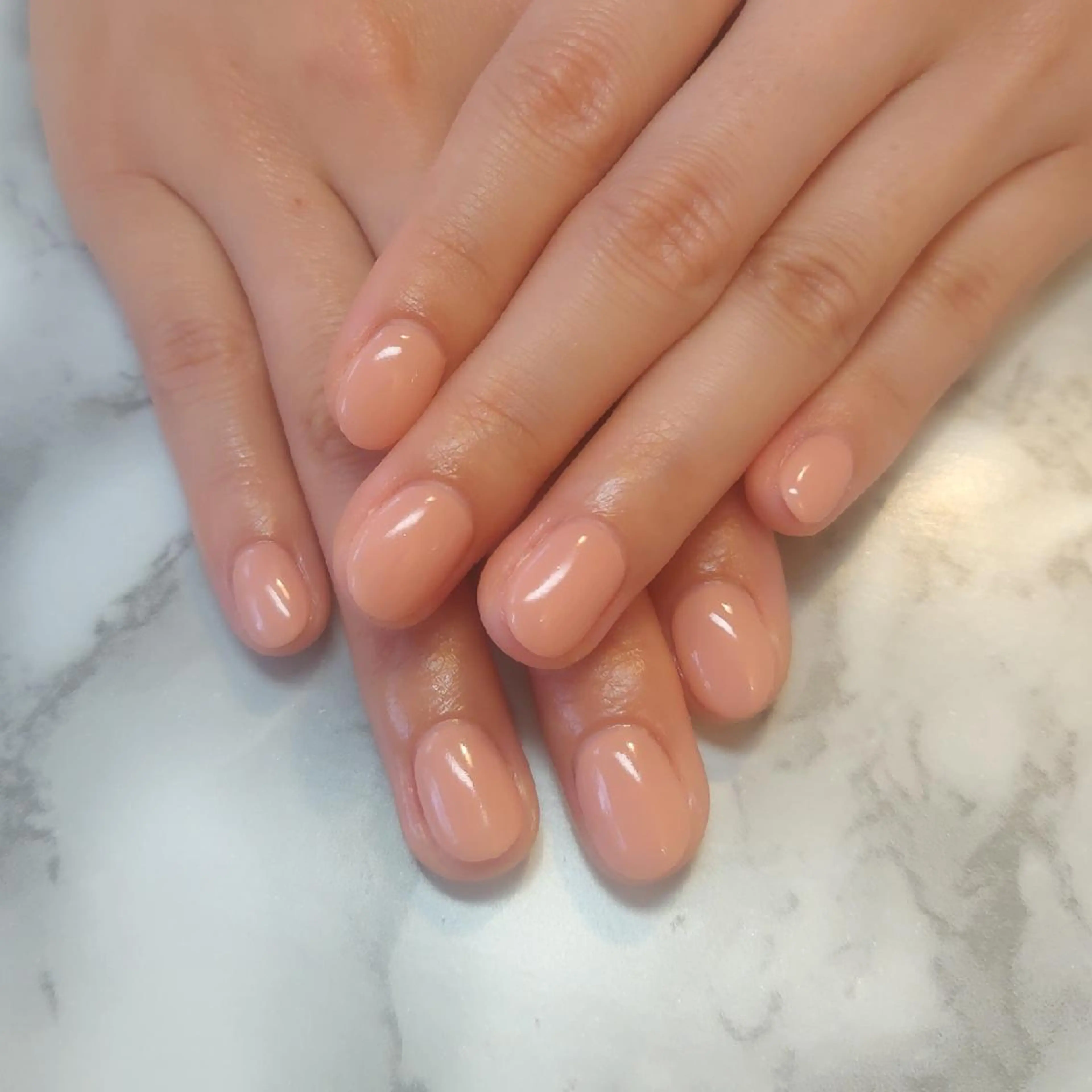 ネイル ワンカラーネイル ジェヌインネイル 河内のネイルデザイン