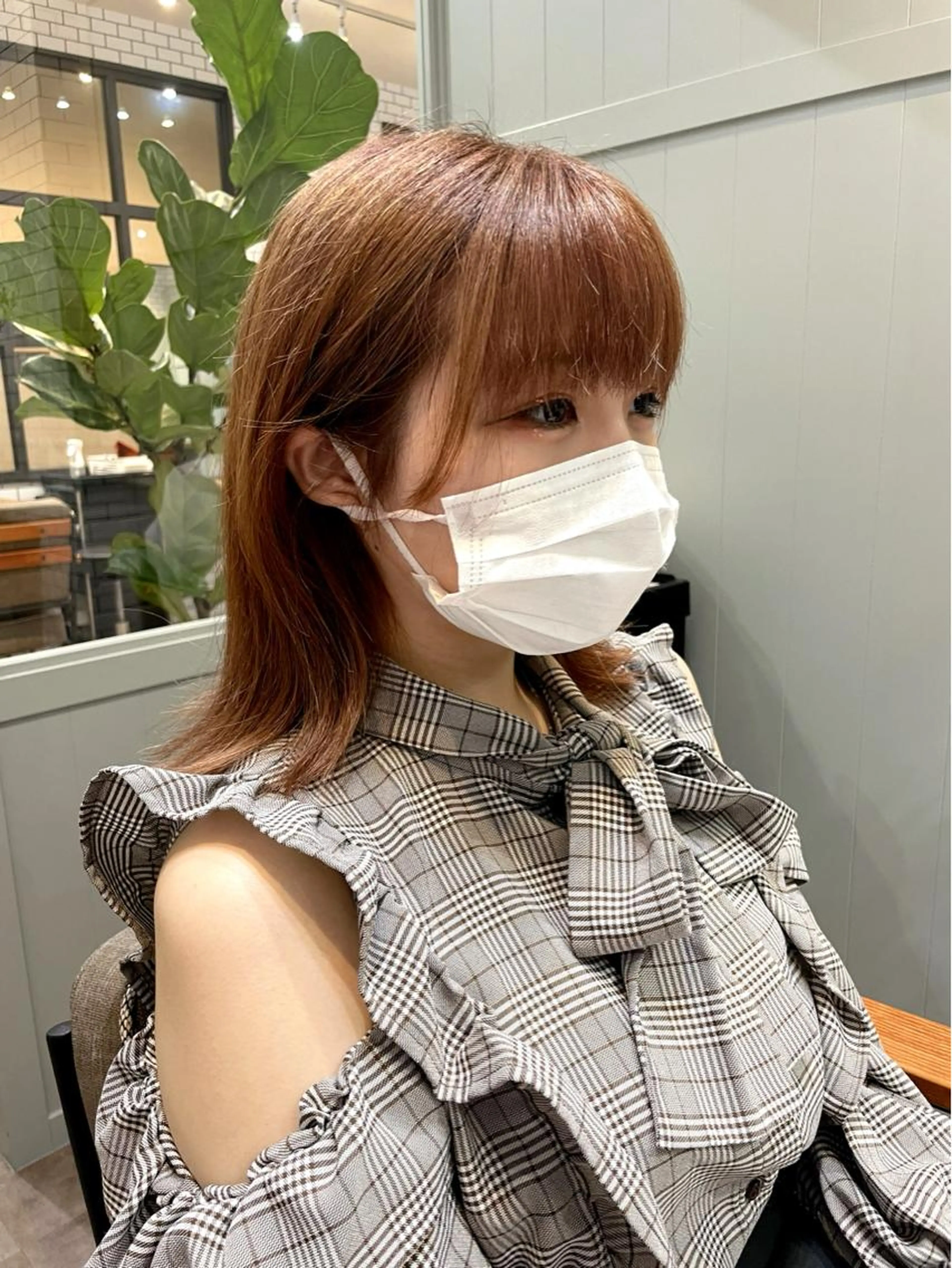 平日限定🩷カラー💕＆無料前髪カット5500円の写真