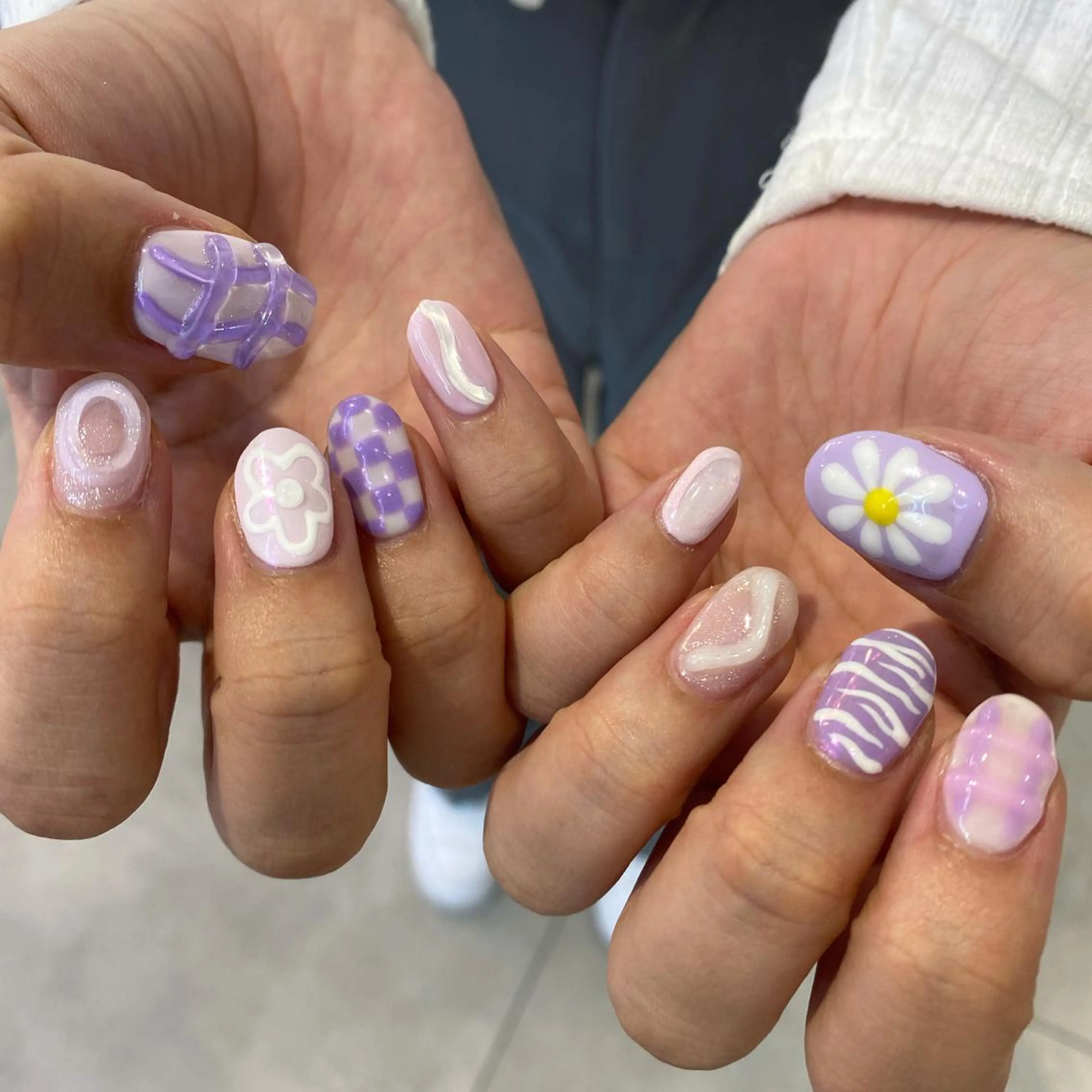 ネイル ハンドネイル 【似合わせ提案】鈴木 舞のネイルデザイン