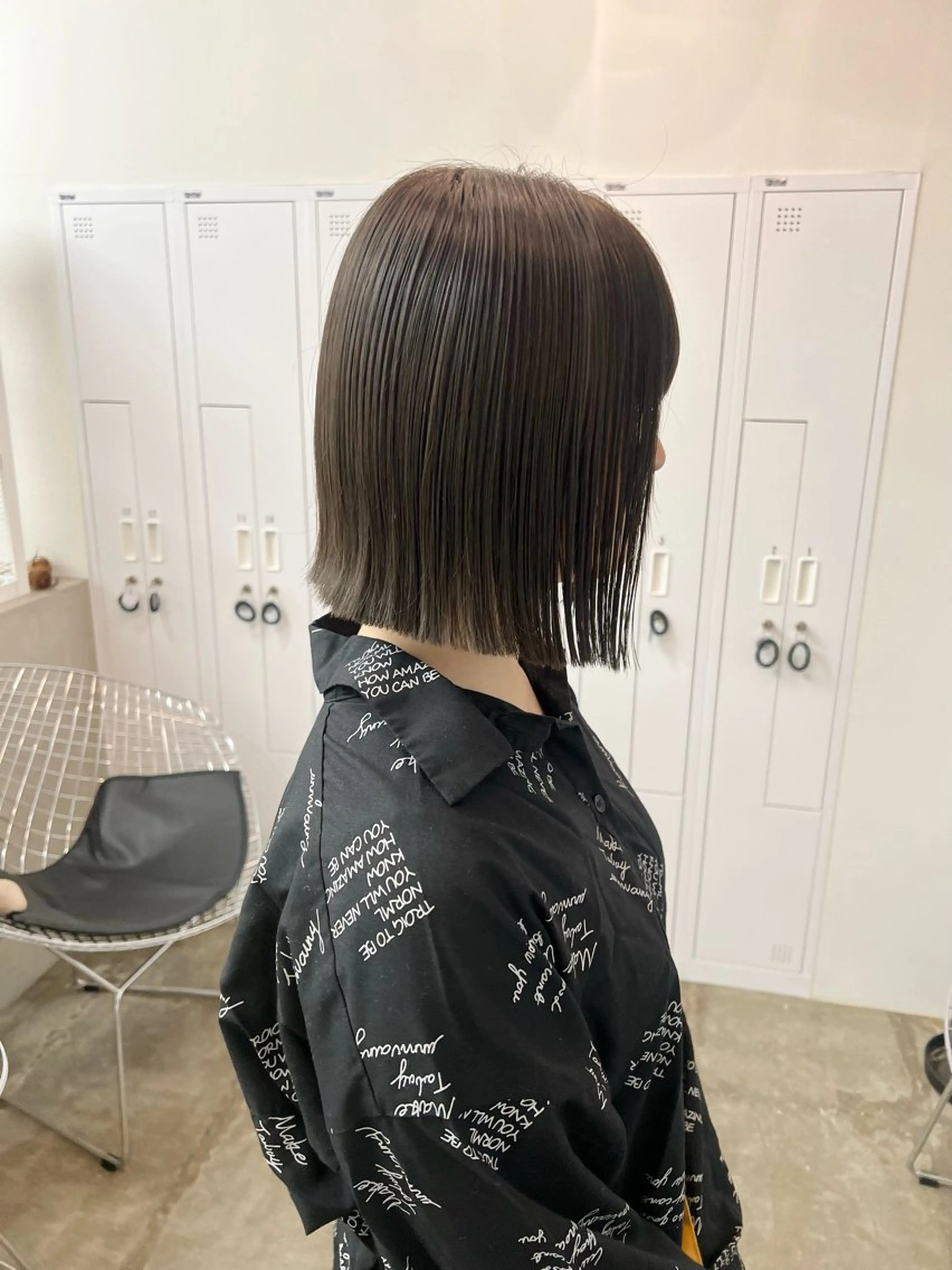 ショート カラー カット ヘアカラー トリートメント 近藤 千裕のヘアスタイル