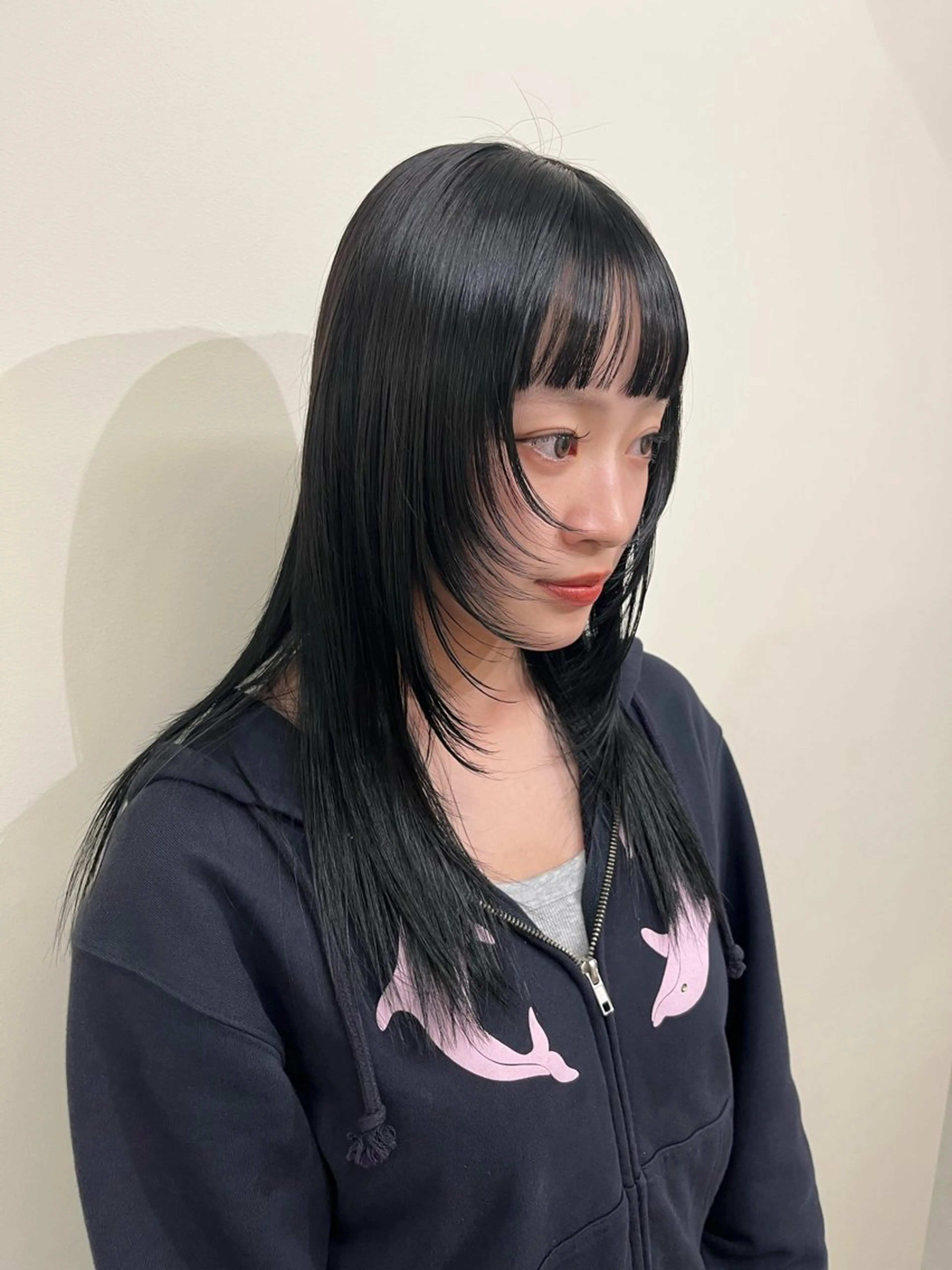 セミロング ヘアカラー mao /HUI金山のヘアスタイル