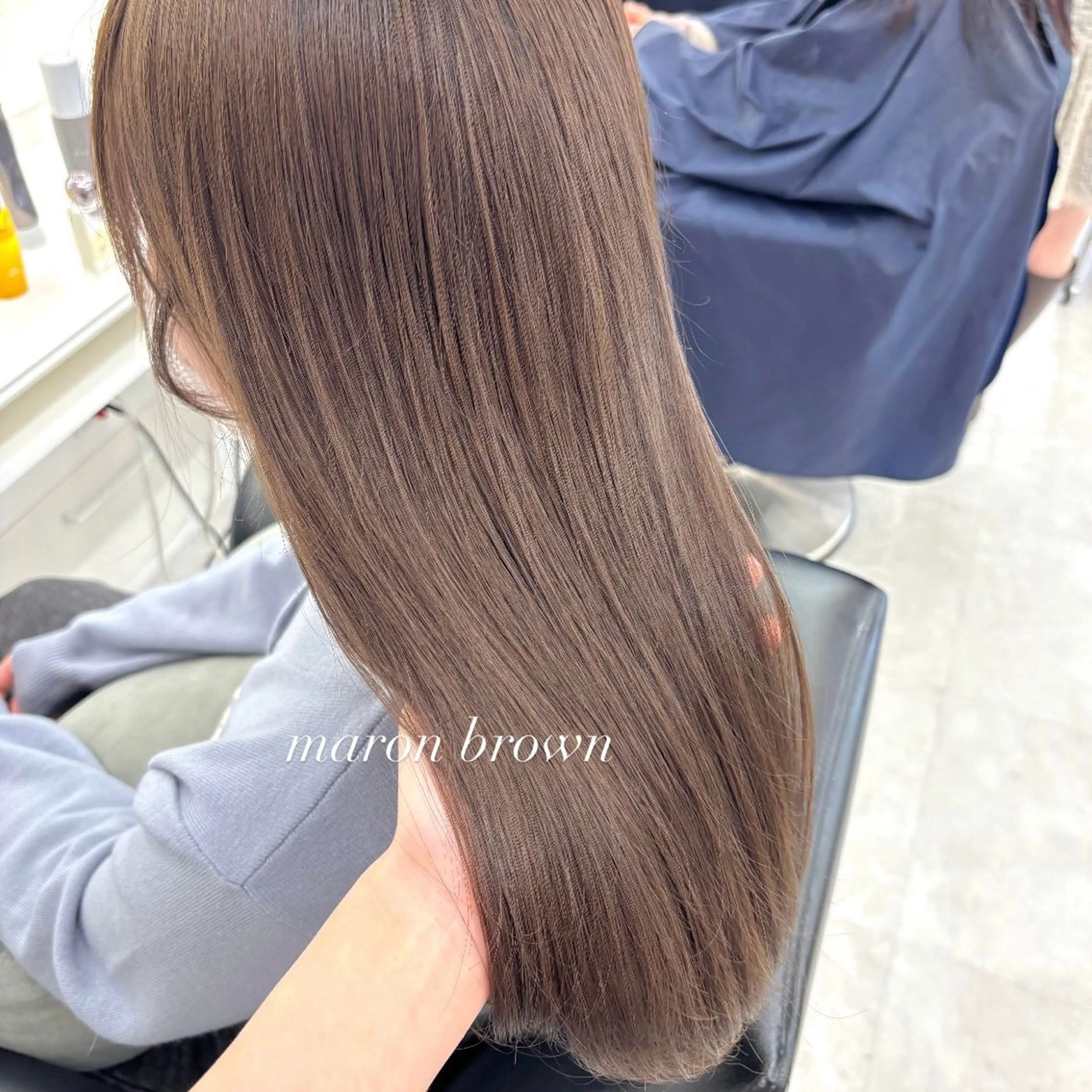 ロング ヘアカラー Parve Mix / 根本 梨湖🫧のヘアスタイル