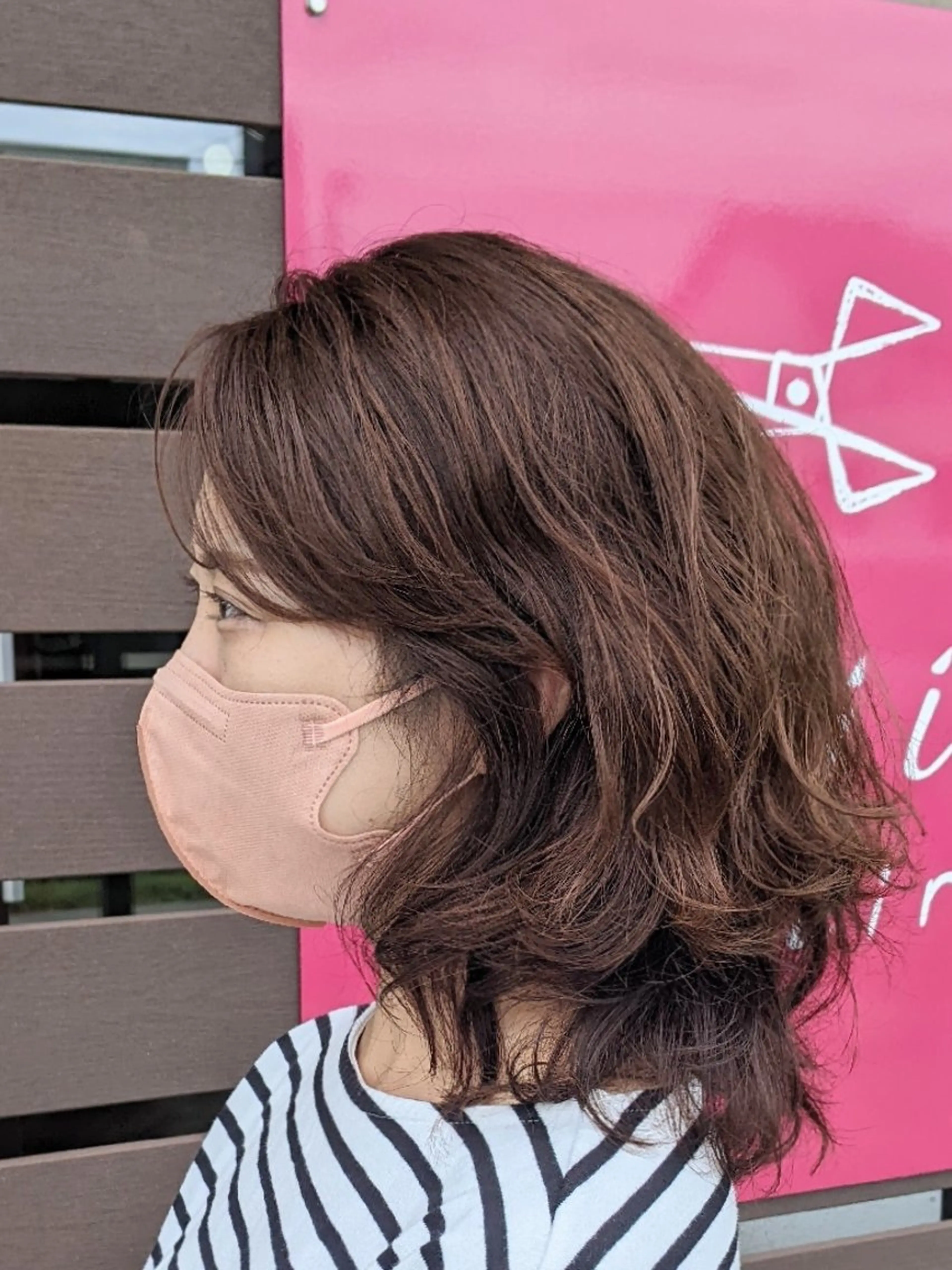 ミディアム カラー ヘアカラー トリートメント Chinatsu🍀 ヘッドスパ/美髪のヘアスタイル