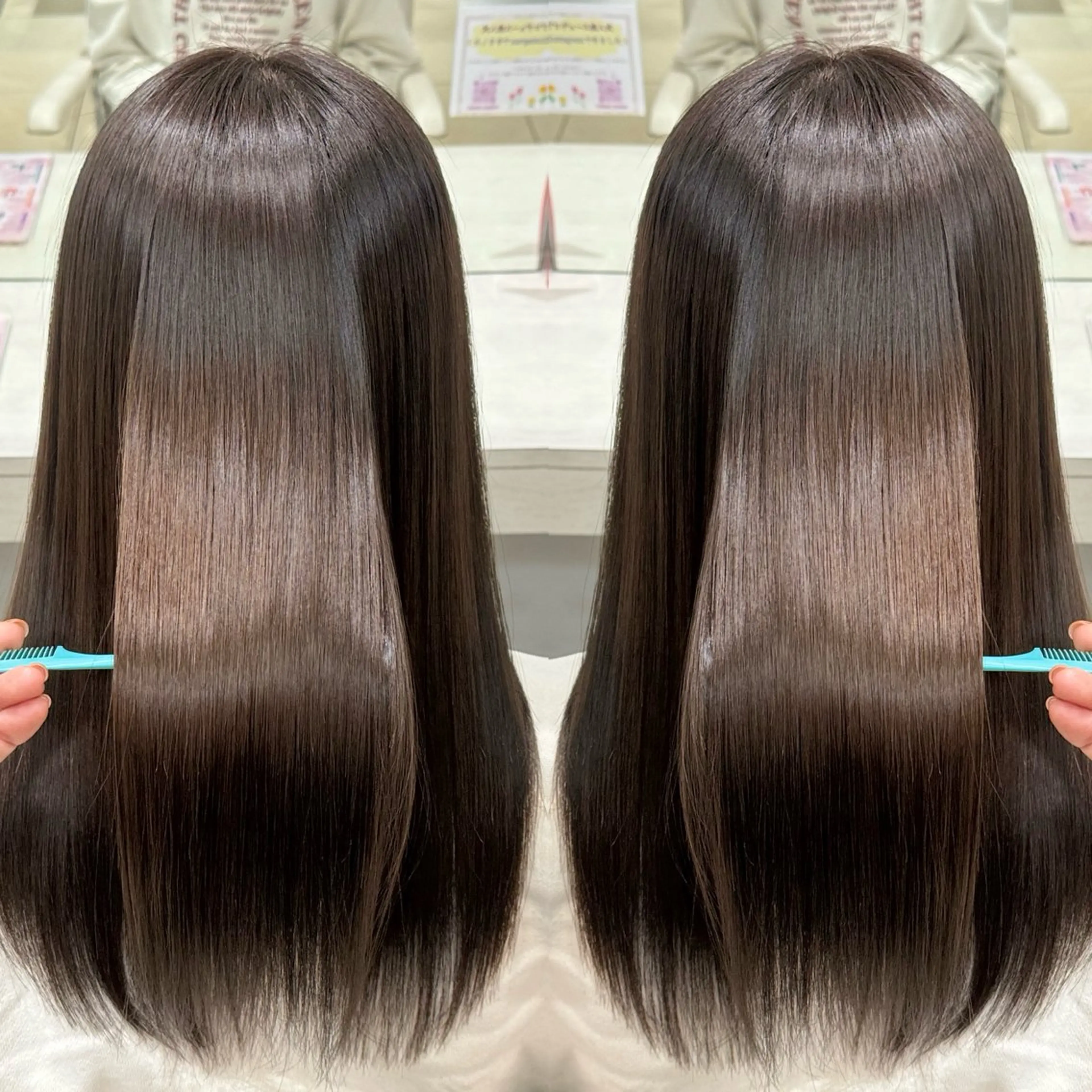 ロング カラー カット ヘアカラー 💎髪質改善特化/ 町田莉彩💎のヘアスタイル