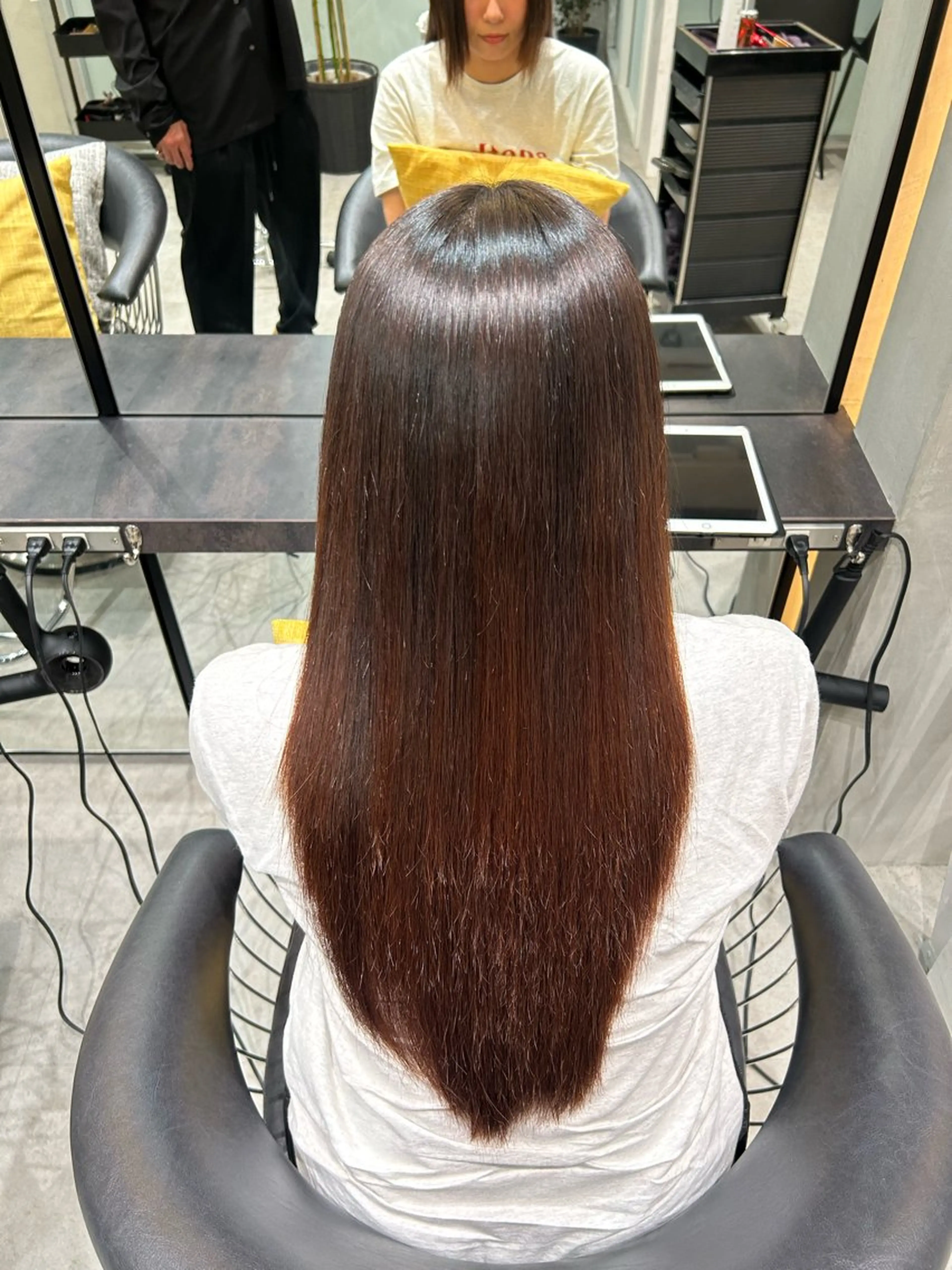 ロング ヘアカラー 大宮/透明感カラー＆ 美髪矯正🎀ゆづきのヘアスタイル