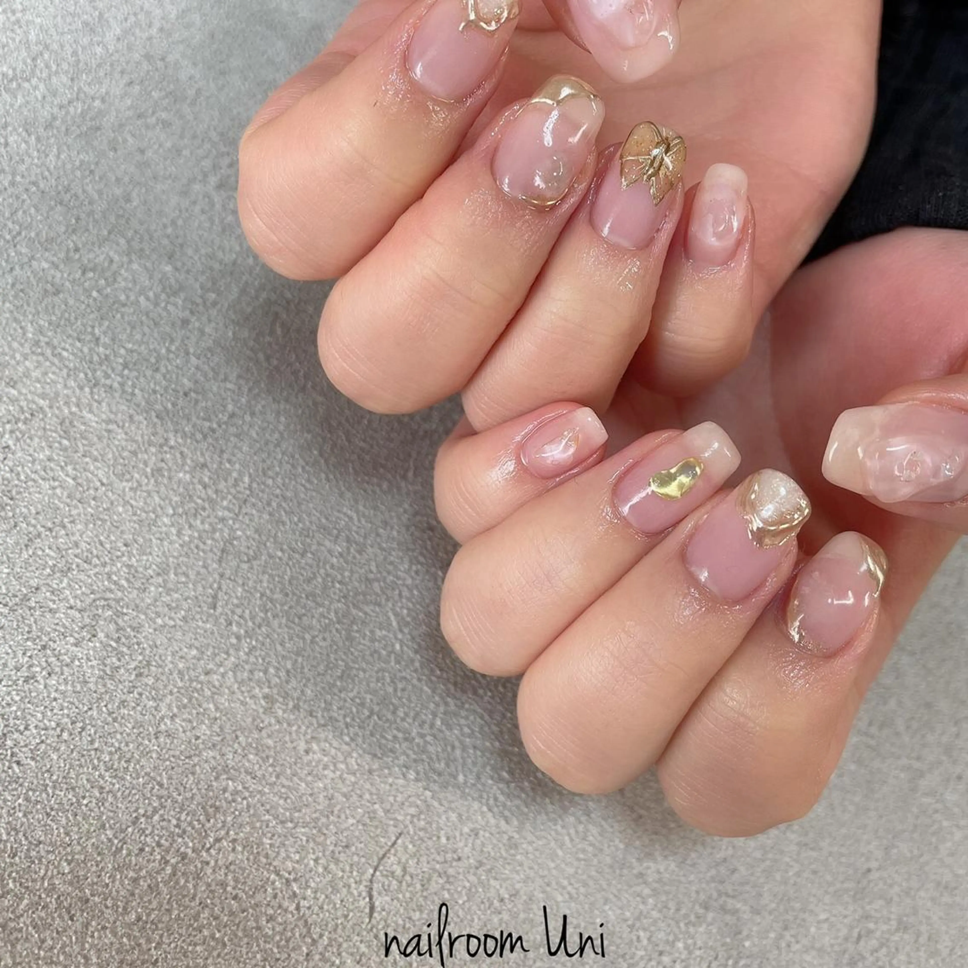 ネイル クリアネイル ハンドネイル lilbondir. chiharuのネイルデザイン