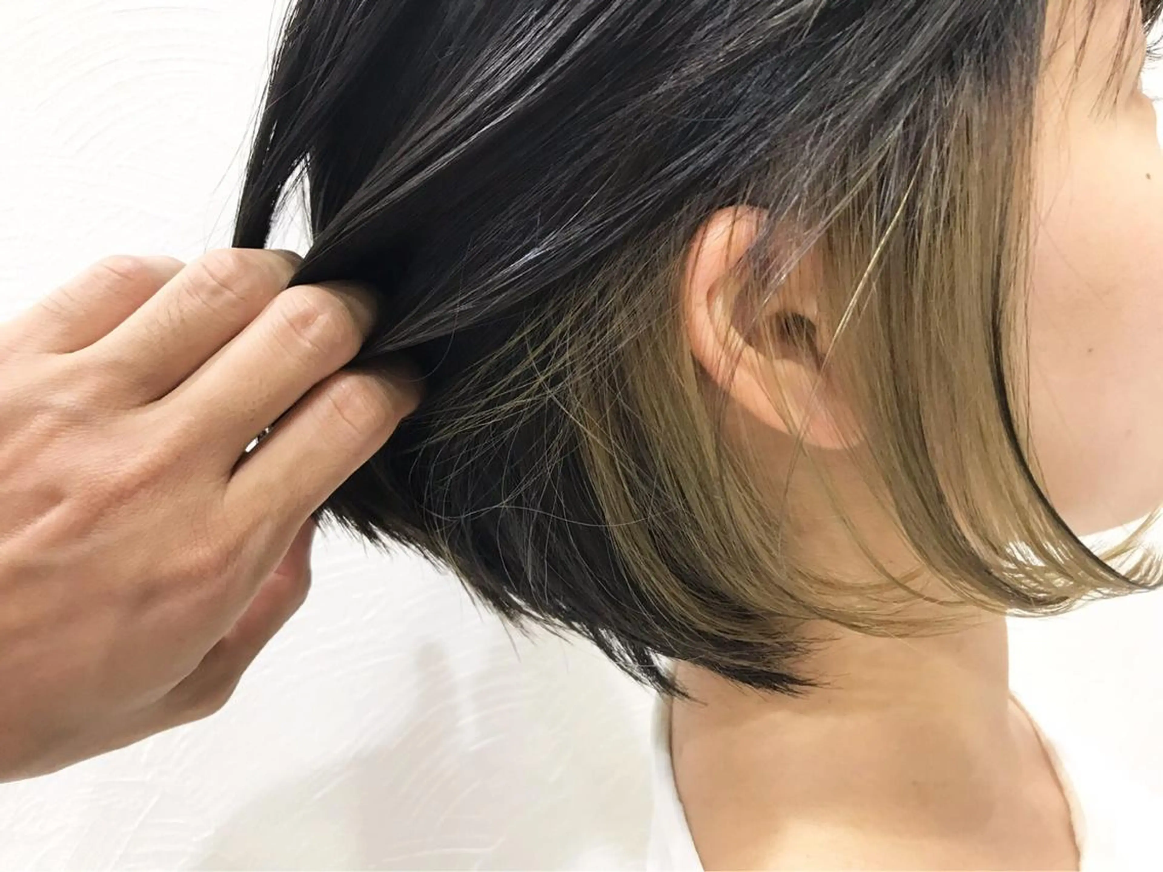 ショート ボブ×縮毛矯正 ryotaのヘアスタイル