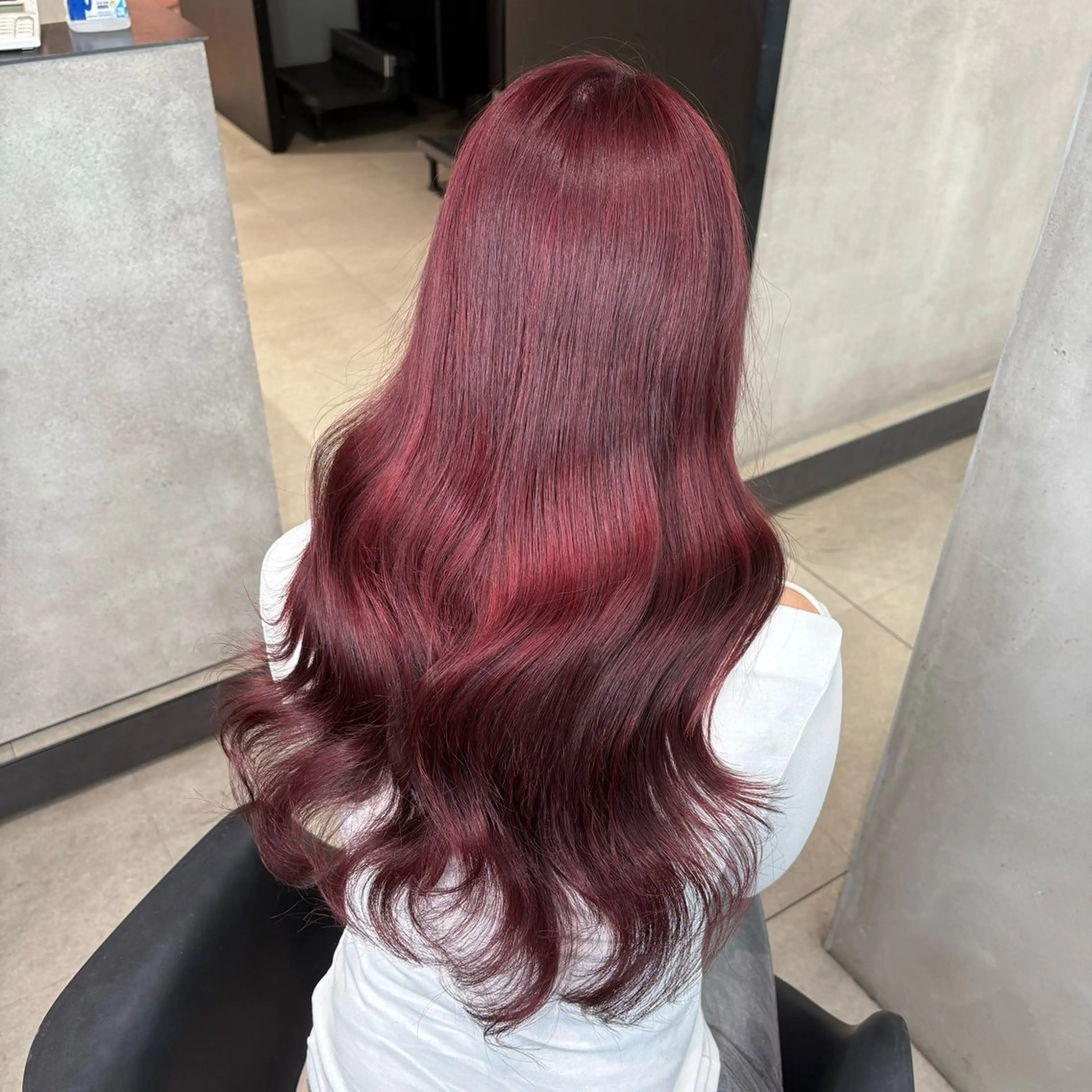 ロング カラー ブリーチ ケアブリーチ ヘアカラー 大阪 梅田/ ハイトーン/エクステのヘアスタイル
