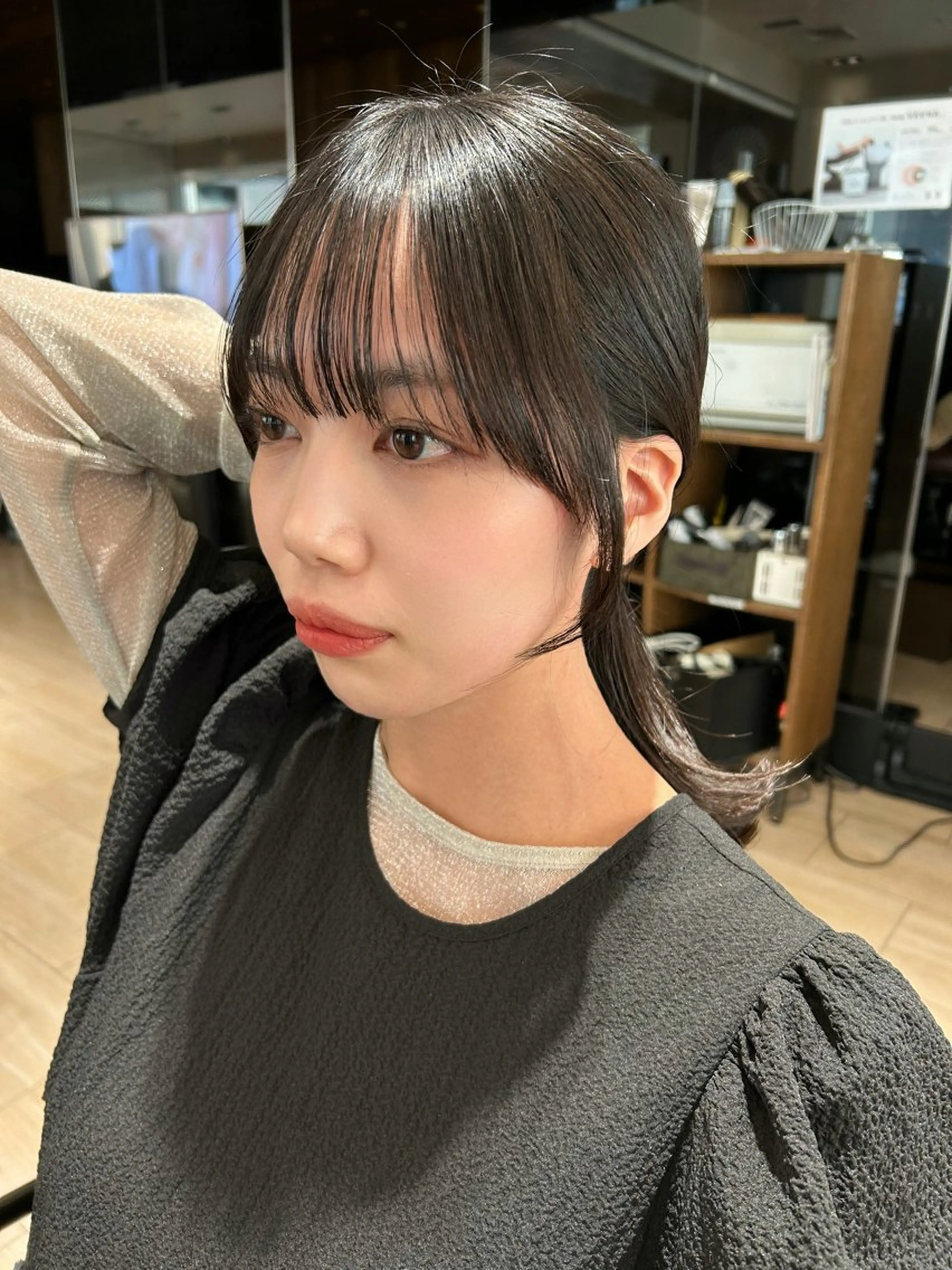 ミディアム カット トリートメント 🎀大竹美侑／顔まわ りカット／レイヤーのヘアスタイル