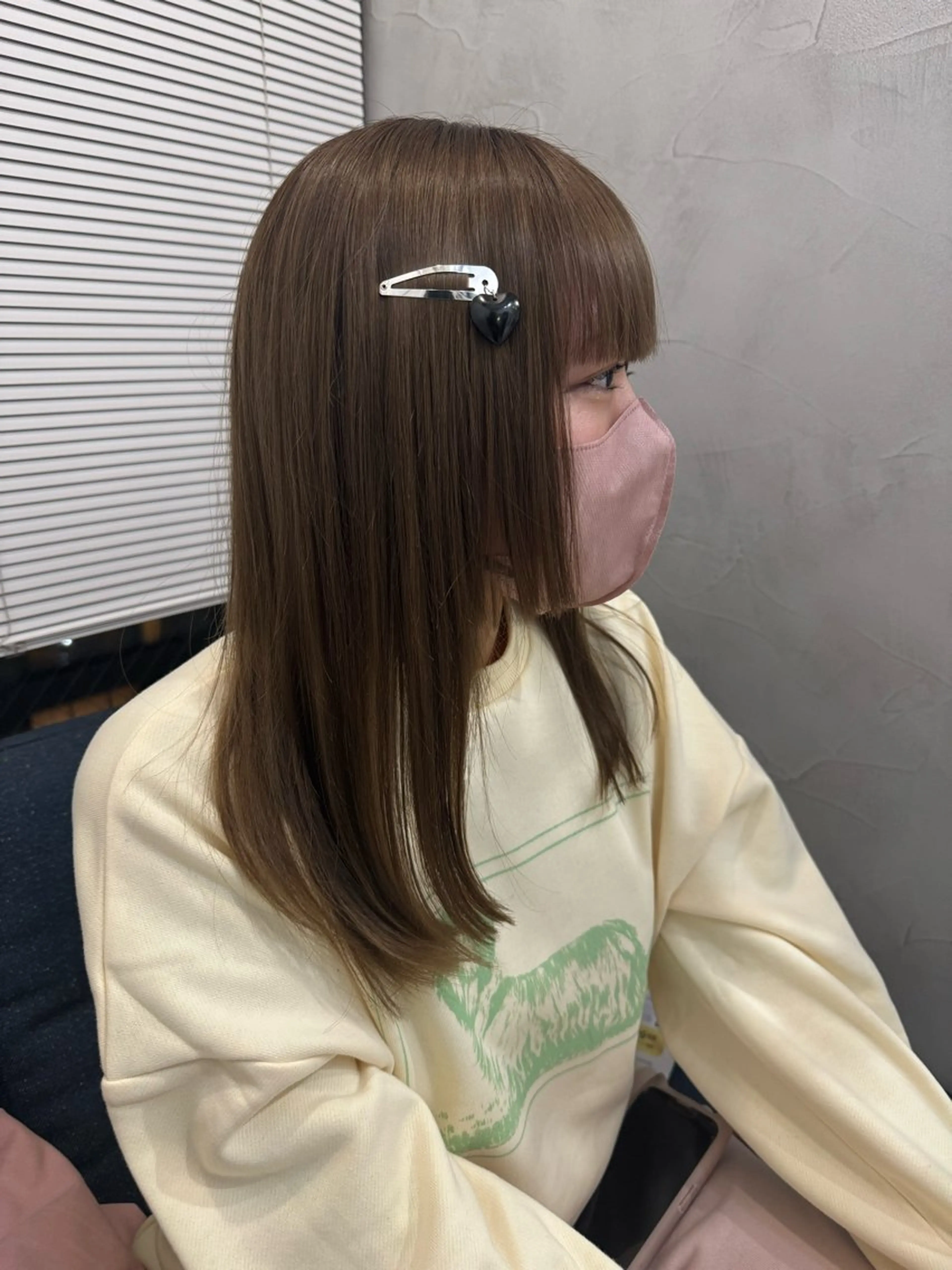 カラー 艶 ケアブリーチ 🎀🩵RISAのヘアスタイル