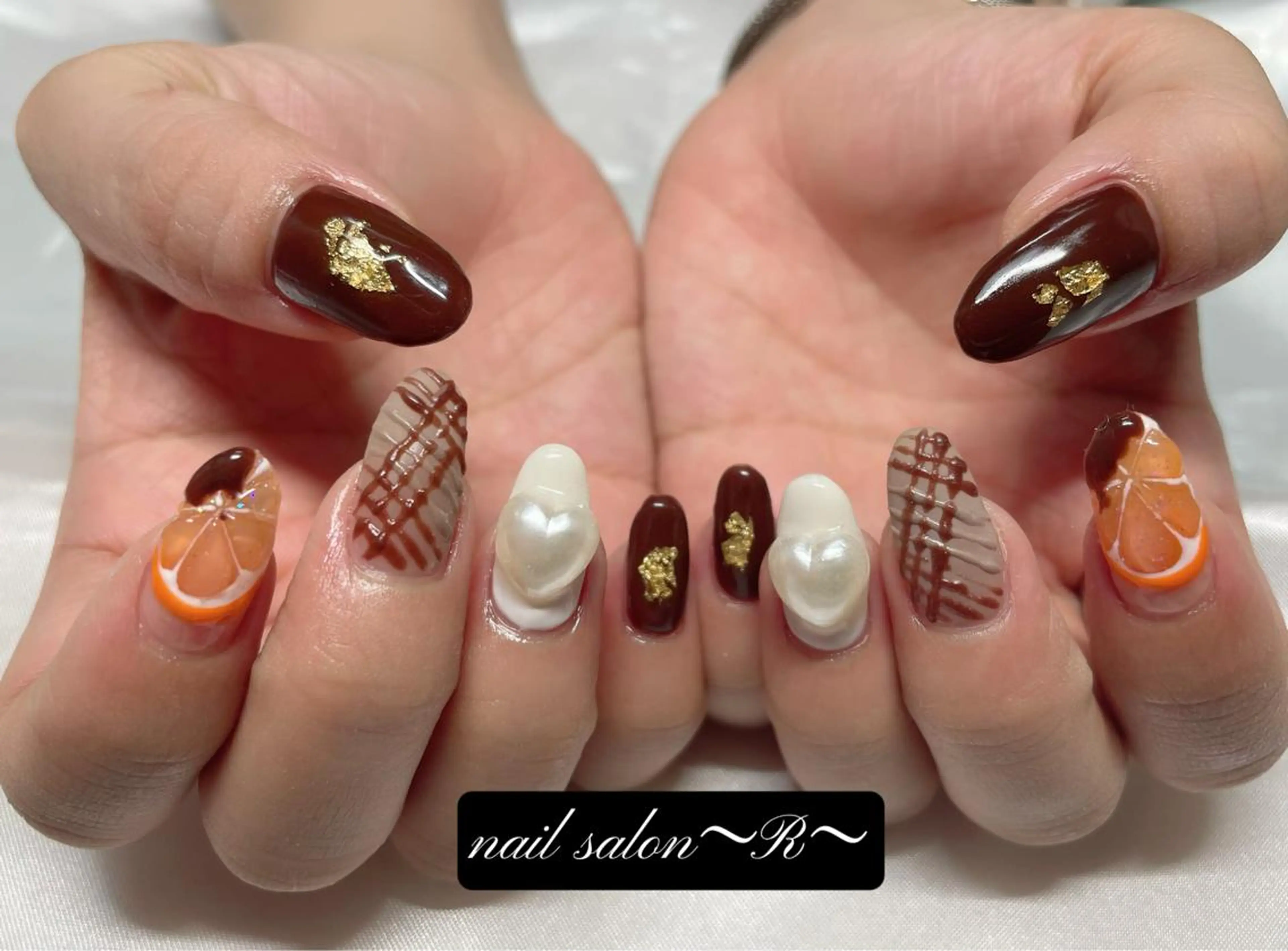 ネイル ハンドネイル 〜 R〜 プライベートサロンのネイルデザイン