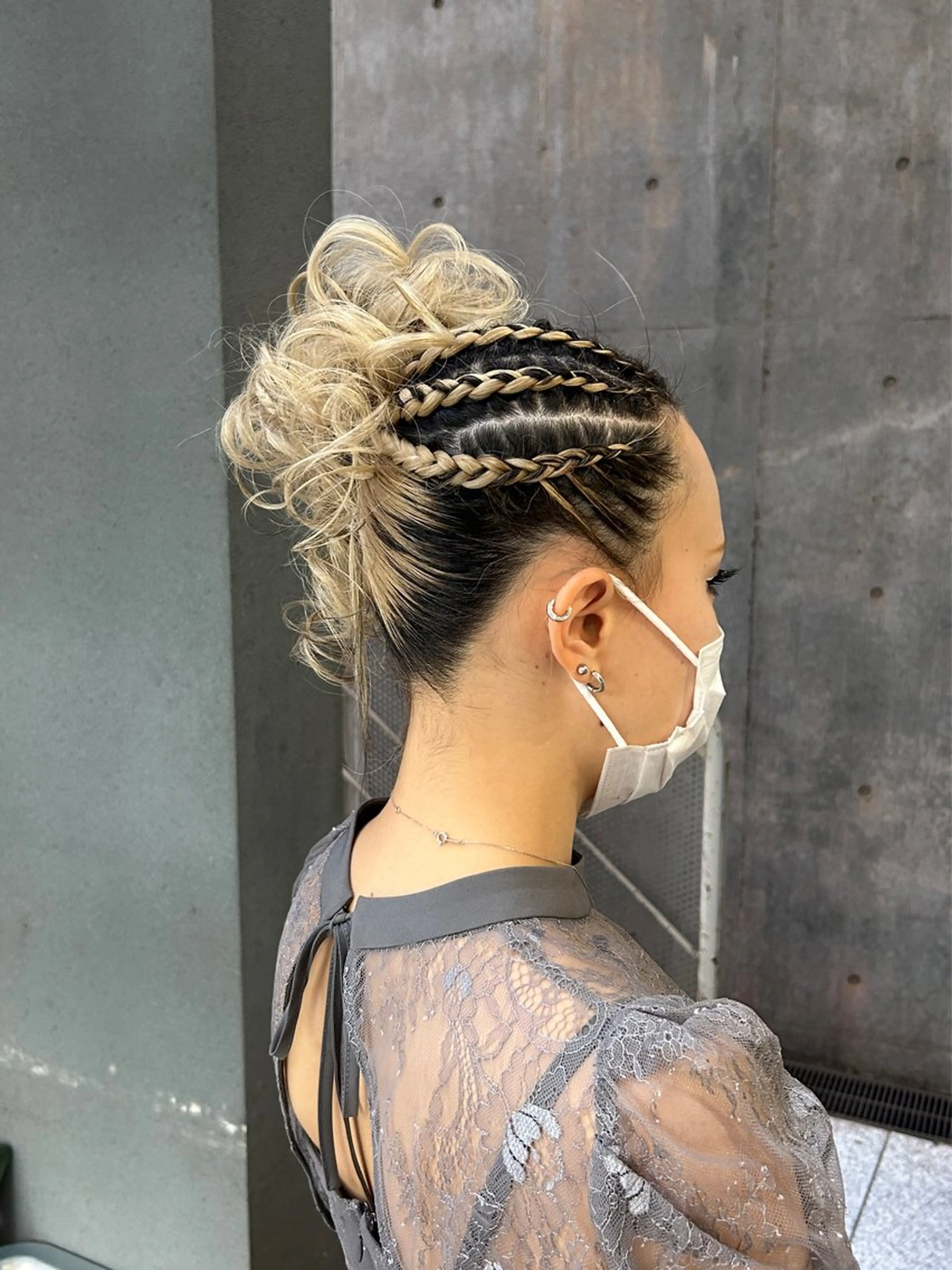 ロング ヘアセット assort tokyo所属・木下陽 ハイトーン/表参道のヘアスタイル