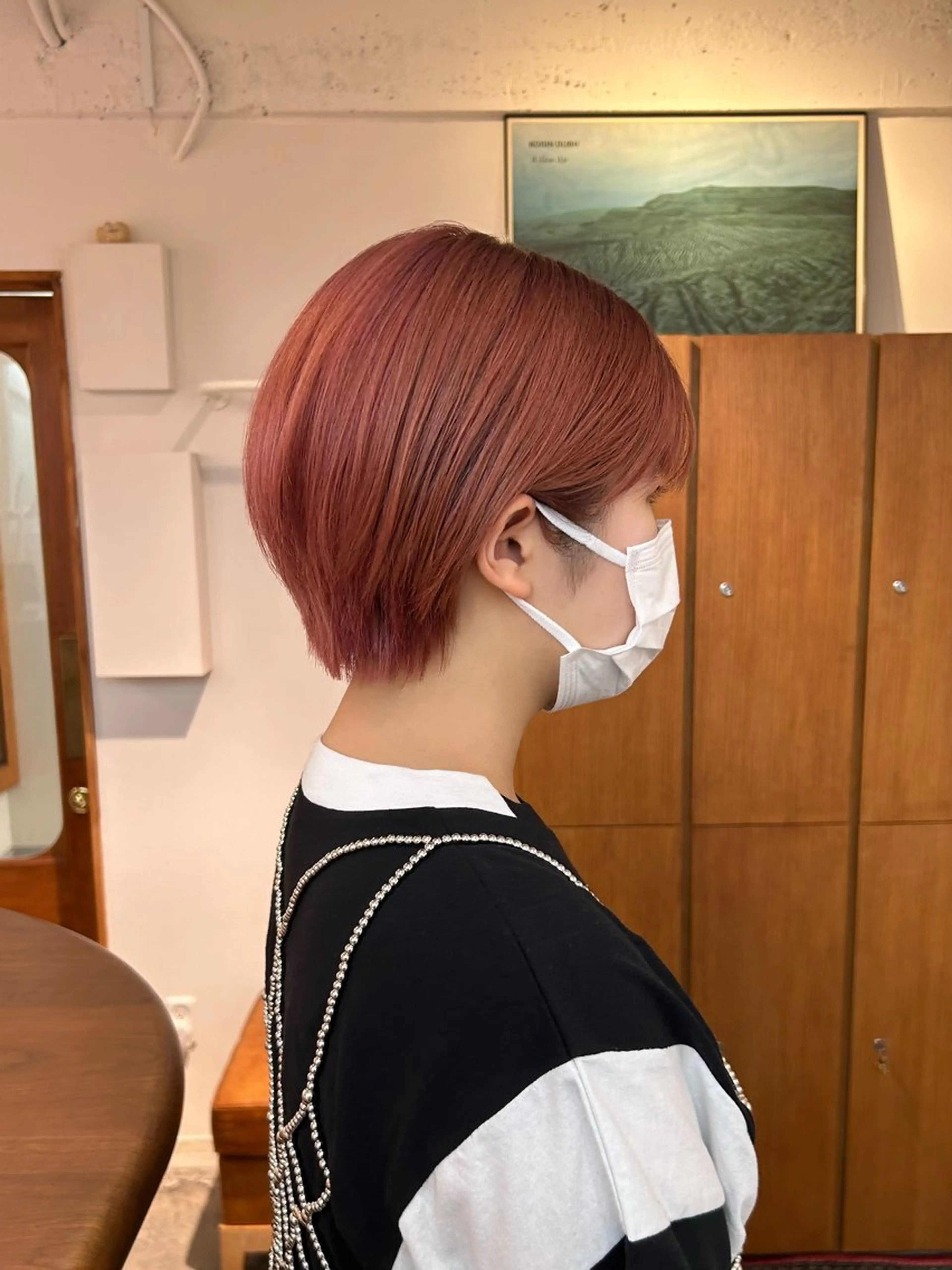 ショート ENIEN MAKE'S 立川所属・綾/ベージュカラー /パーマ🩰のヘアスタイル