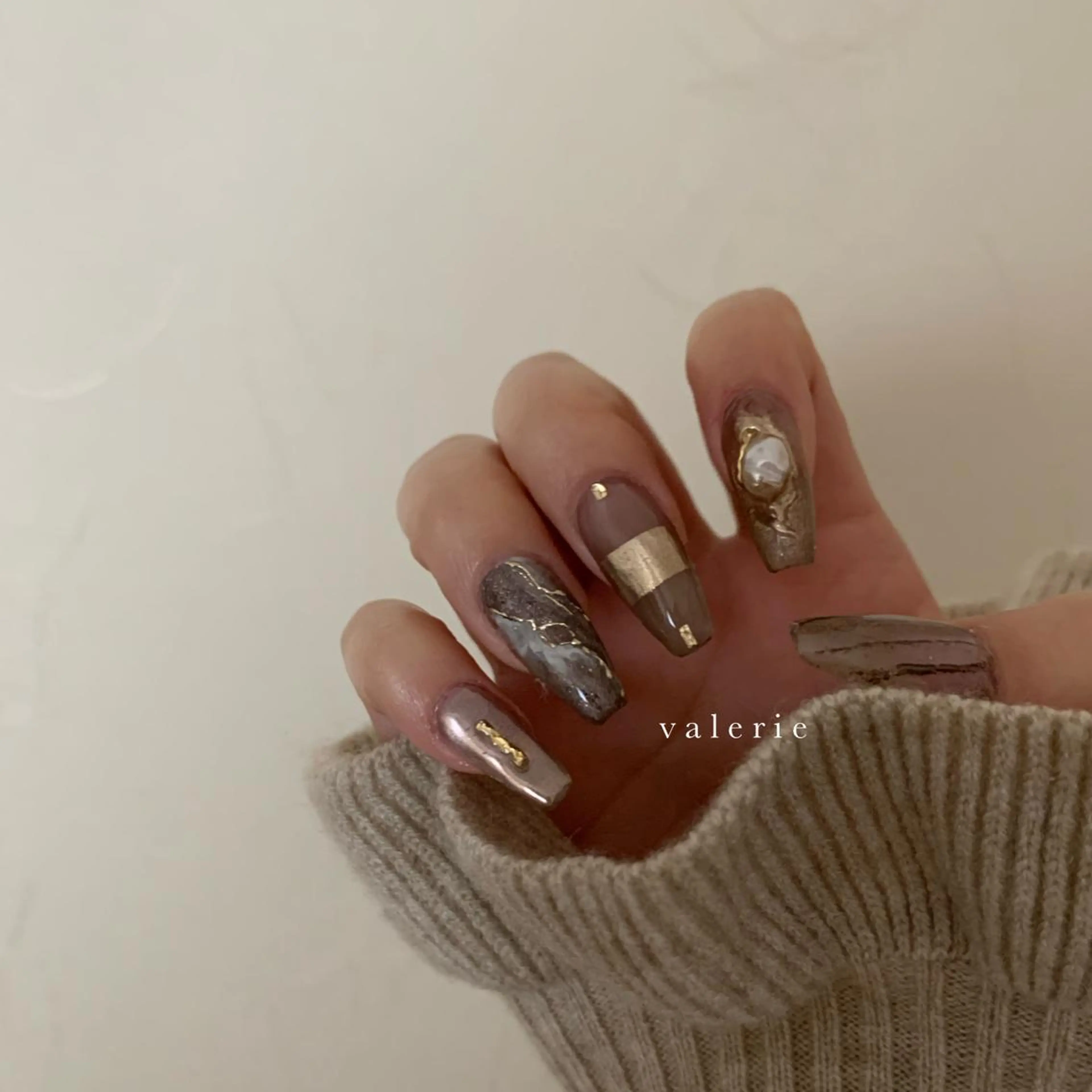 ネイル private nailsalon valerie所属・valerie /  miyuのネイルデザイン
