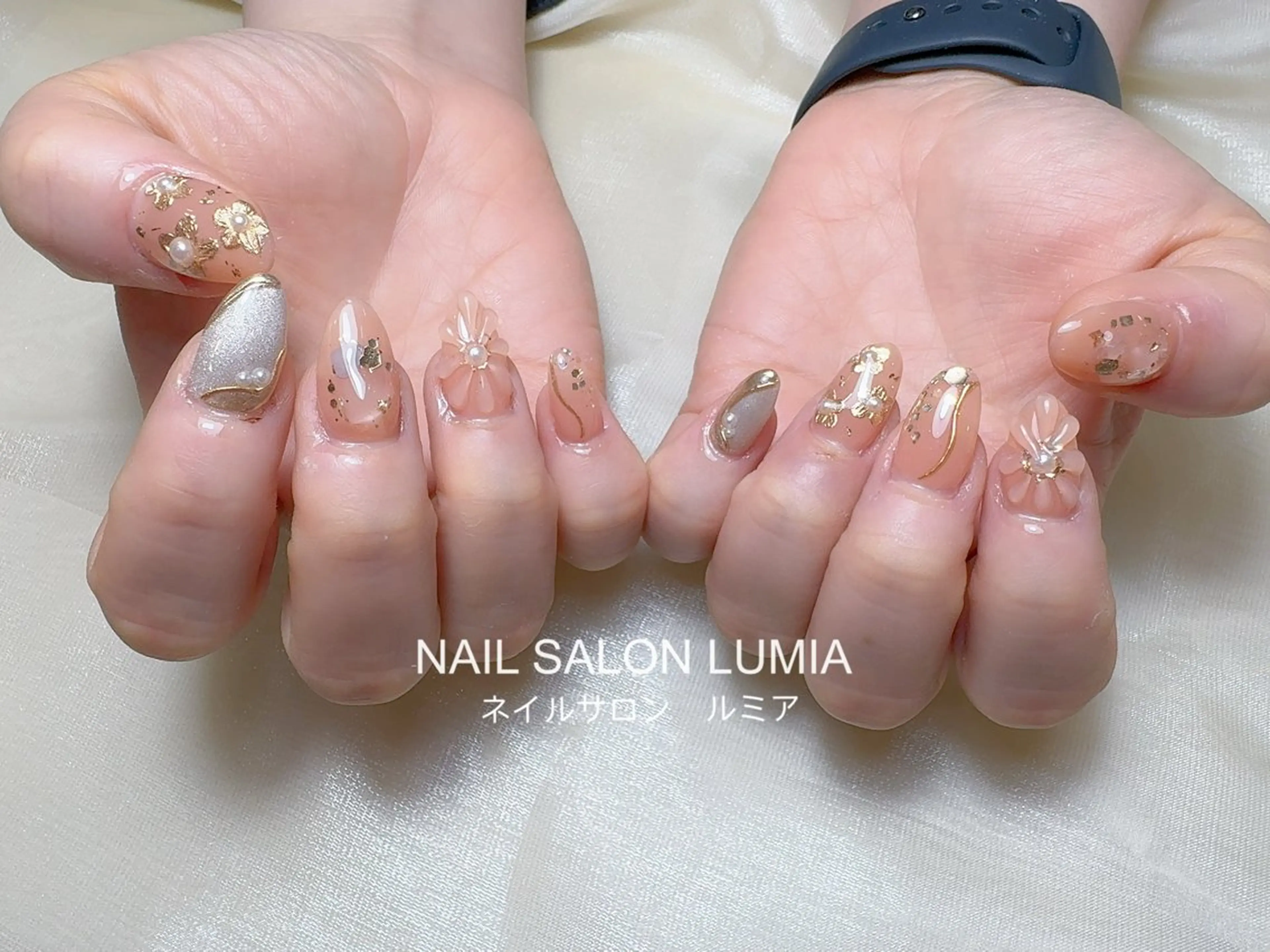 ネイル ハンドネイル ネイルサロン ルミア Lumia 店長のネイルデザイン