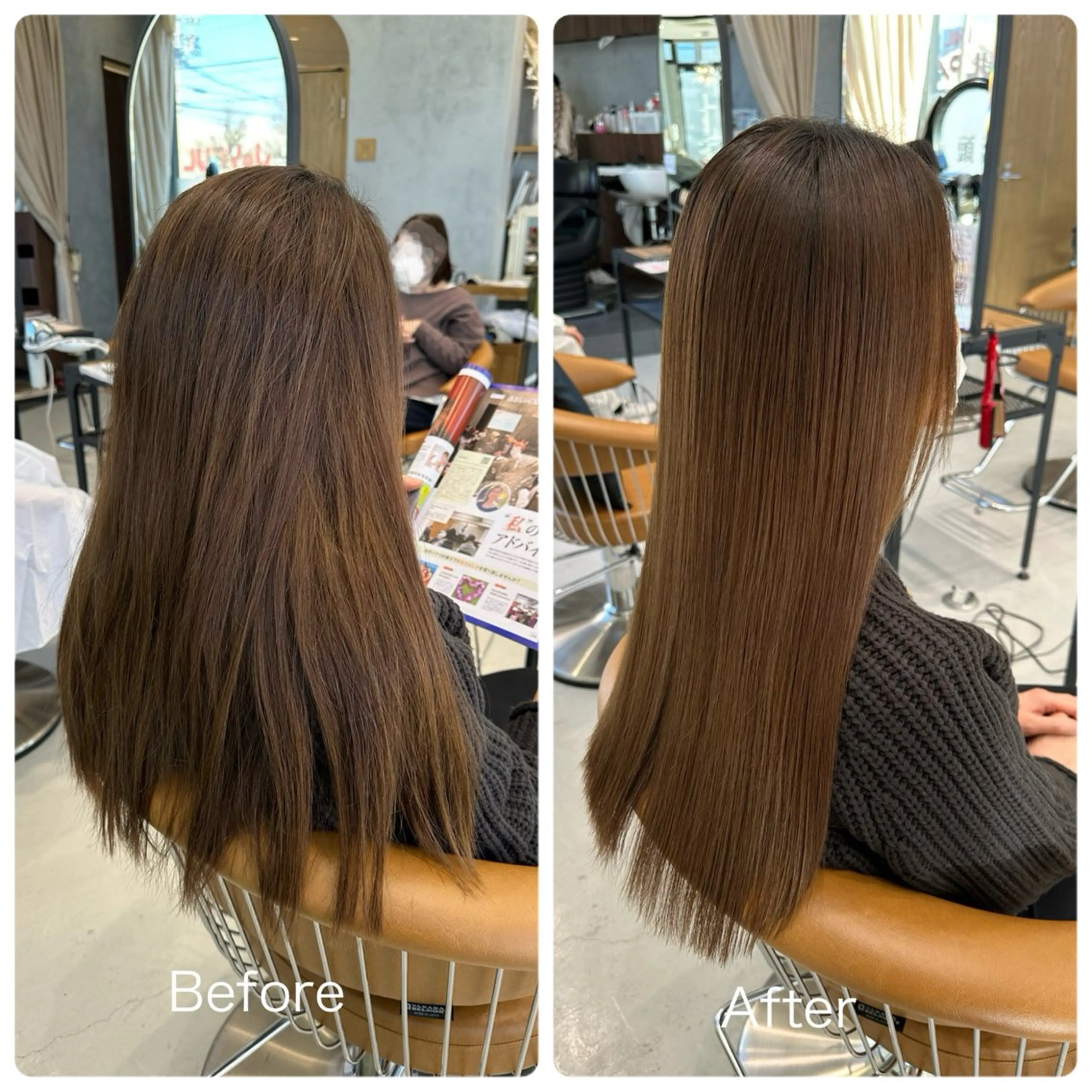 ロング ヘッドスパ/透明感 カラー/なほのヘアスタイル