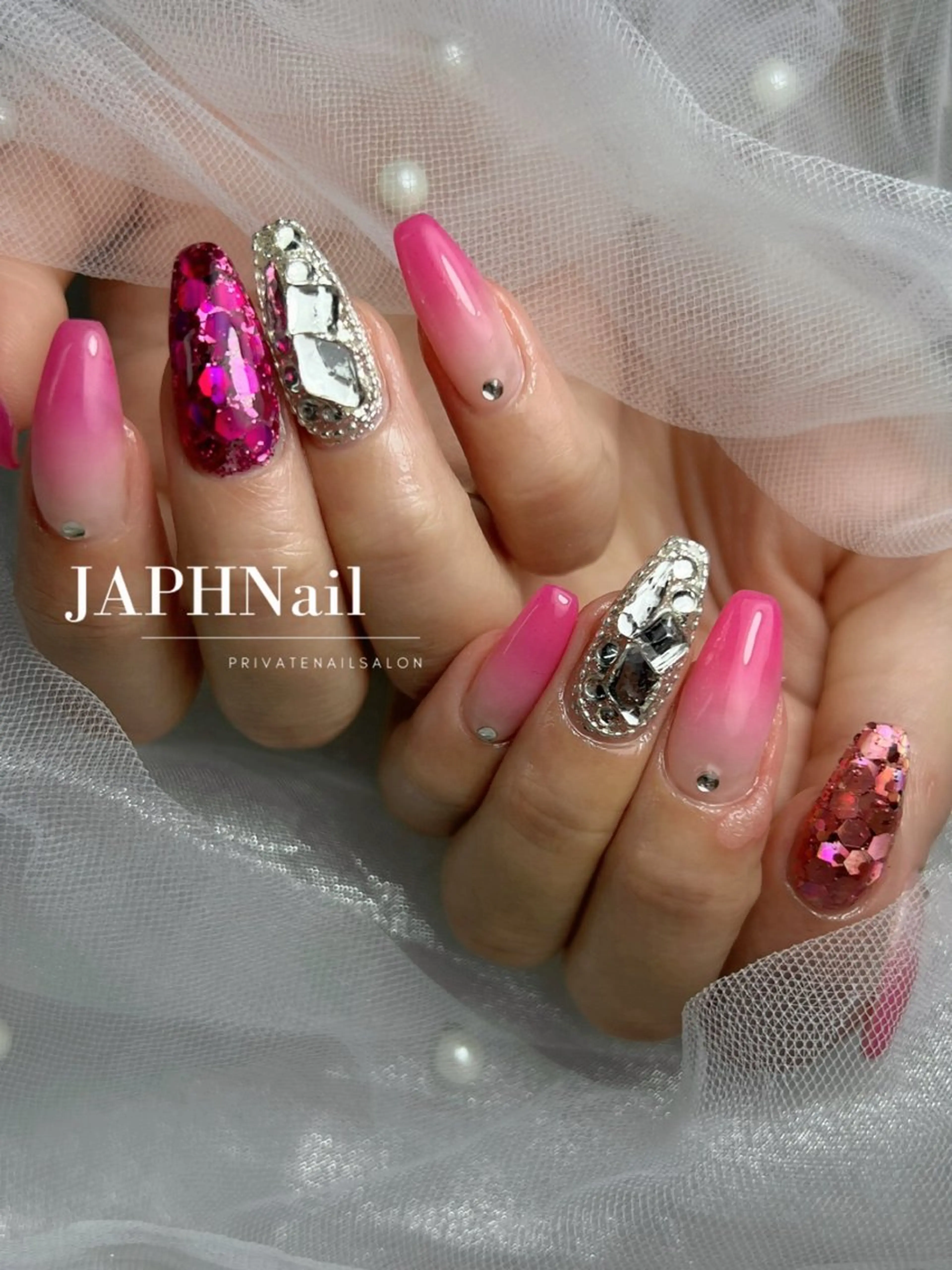 ネイル グラデーション 夏ネイル NailSalon /JAPHのネイルデザイン
