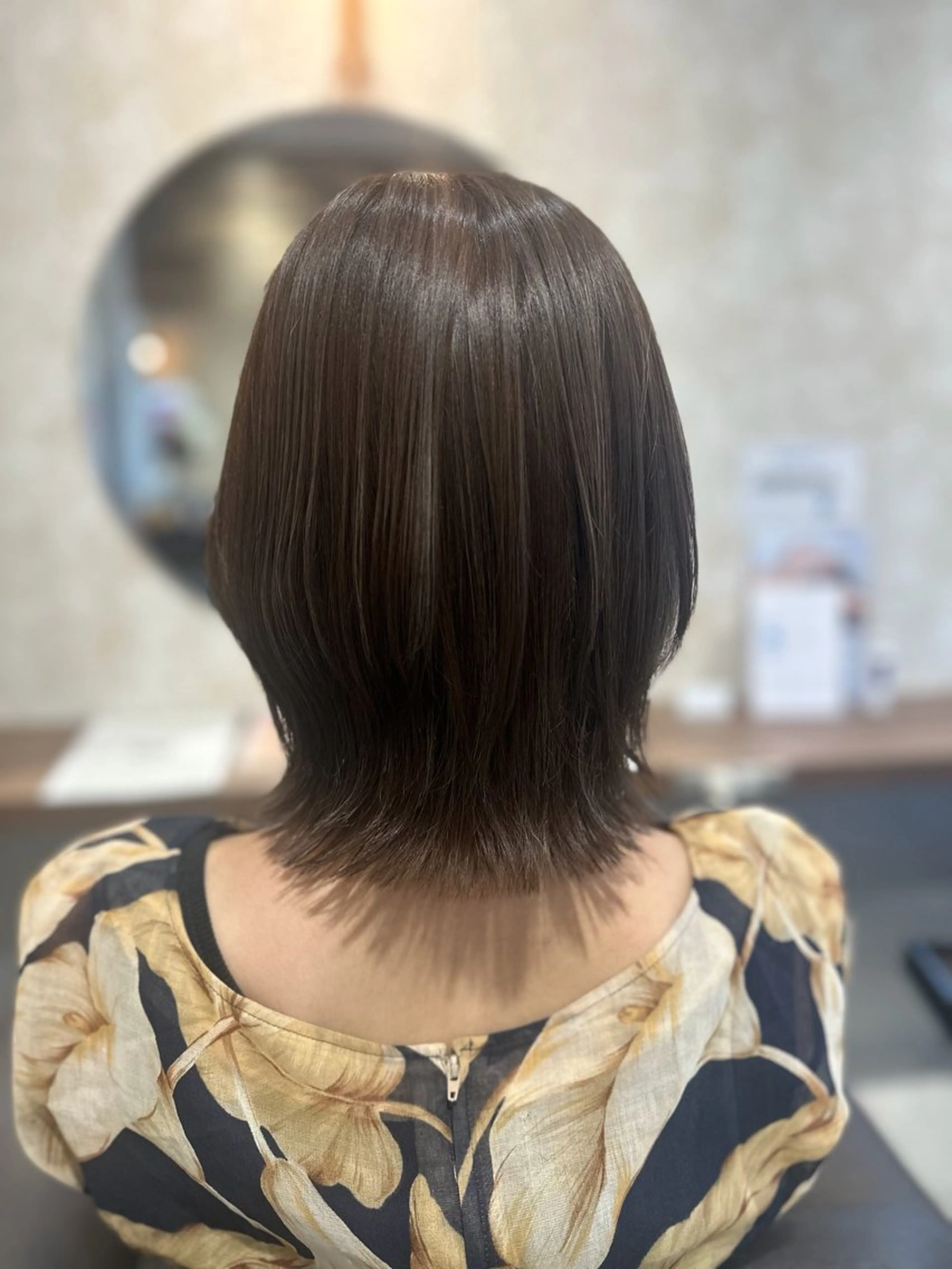 ミディアム アッシュ アッシュグレー アッシュグレージュ ハイライト ウルフカット 🆕TRUTH千葉店 店長Yuのヘアスタイル