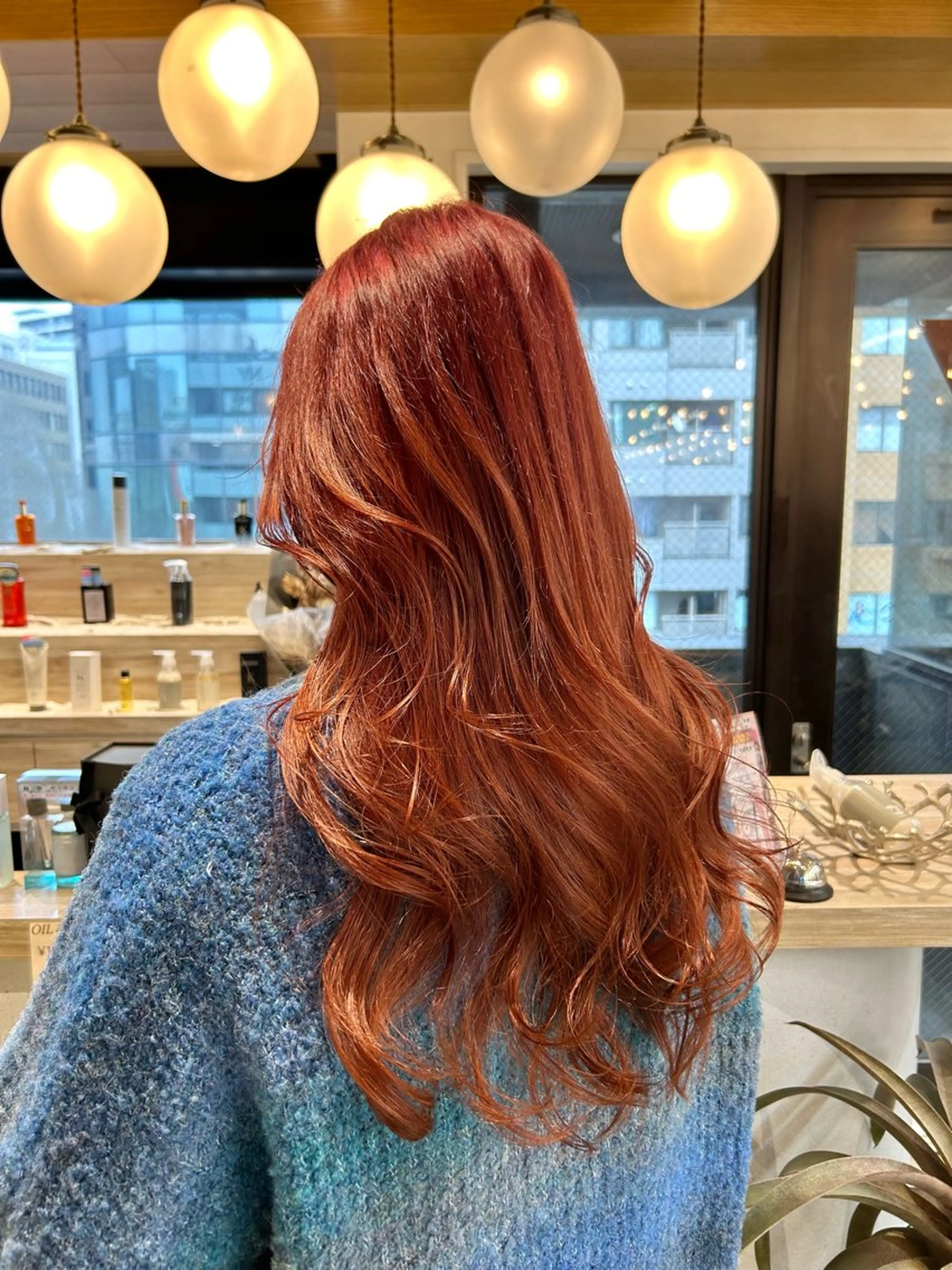 ロング カット ヘアカラー トリートメント 🩵縮毛矯正/ブリー チ/髪質改善/いつかのヘアスタイル