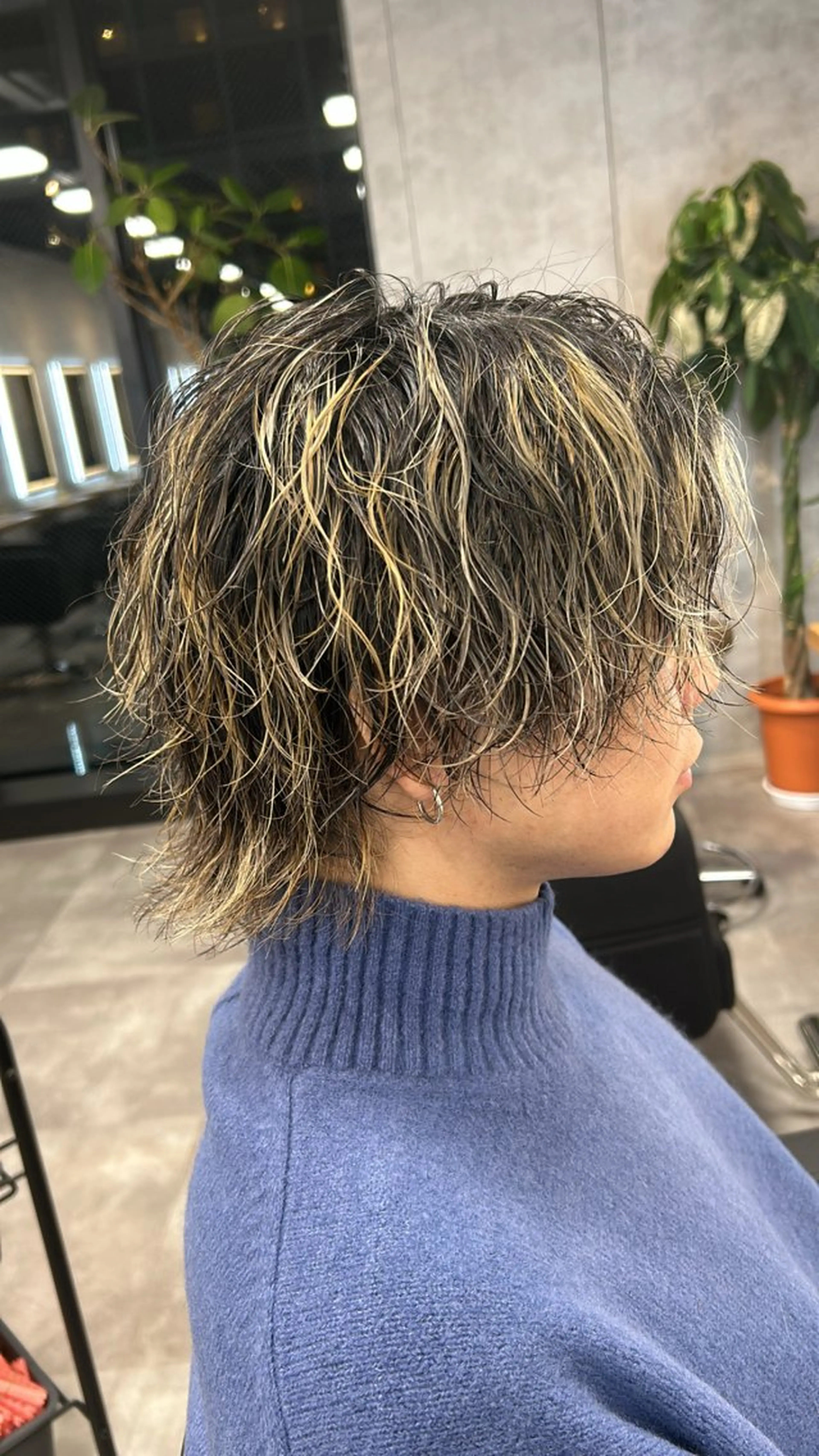 カラー パーマ メンズ カット パーマ メンズスペシャリスト 👑/YUTAのヘアスタイル