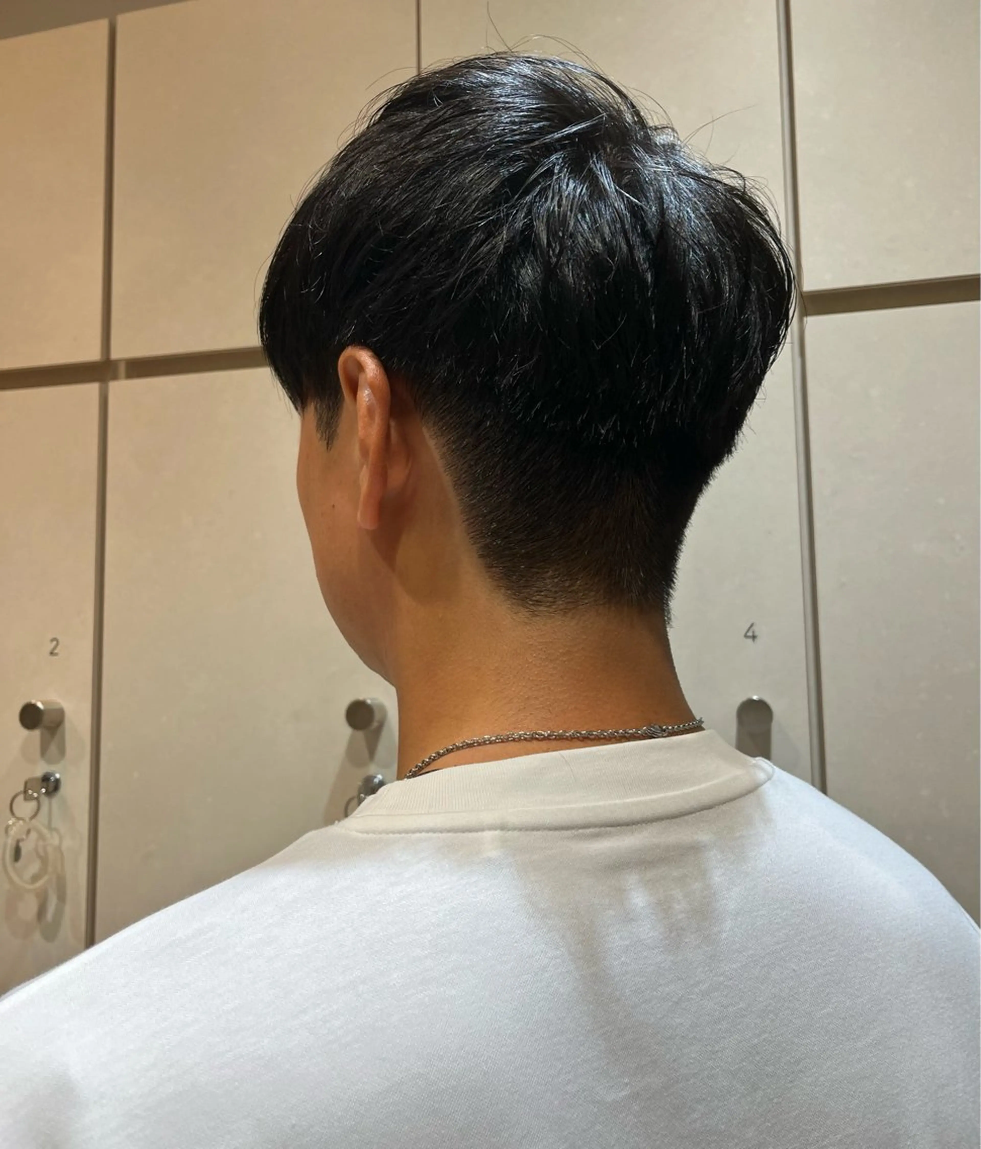 ショート メンズ メンズ韓国風 マッシュ 刈り上げ 韓国風ヘア レイヤーカット ボブ/ショート/金田 夏葵のヘアスタイル