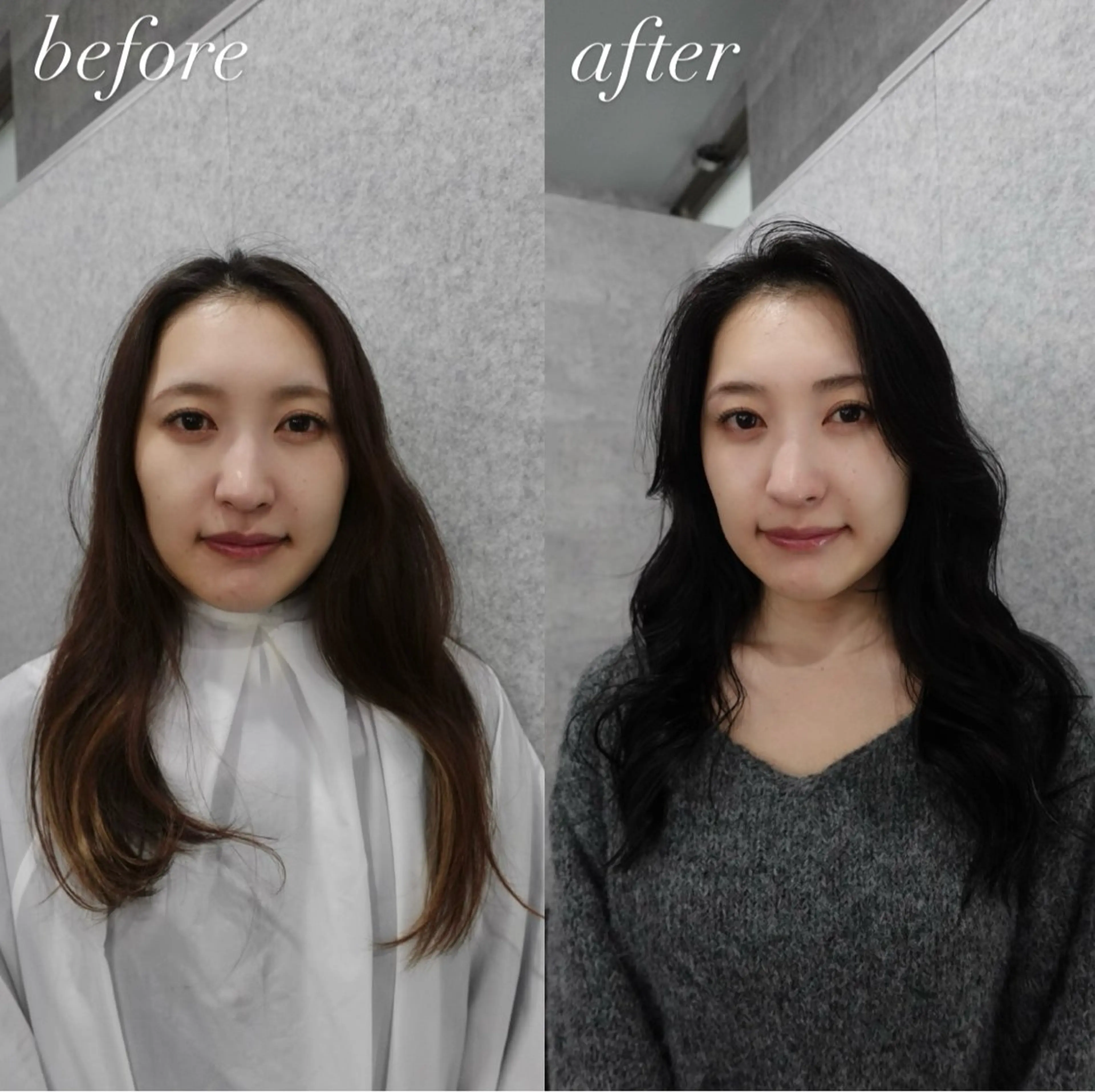 カット、カラー＋スパ、トリートメント＋眉毛ワックス、眉パーマの写真