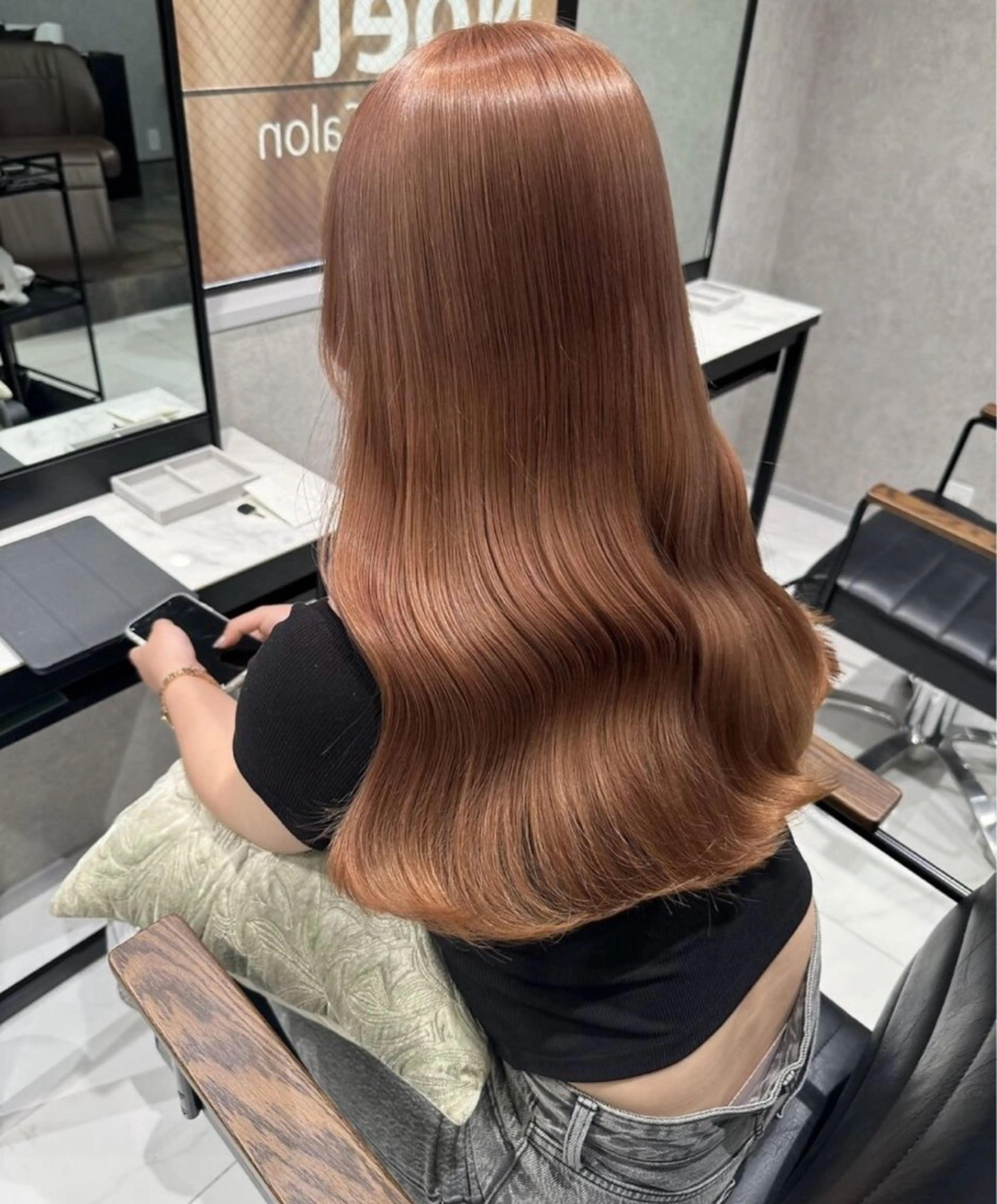 カラー 艶カラー/マツエク /似合わせ🤍ななえのヘアスタイル