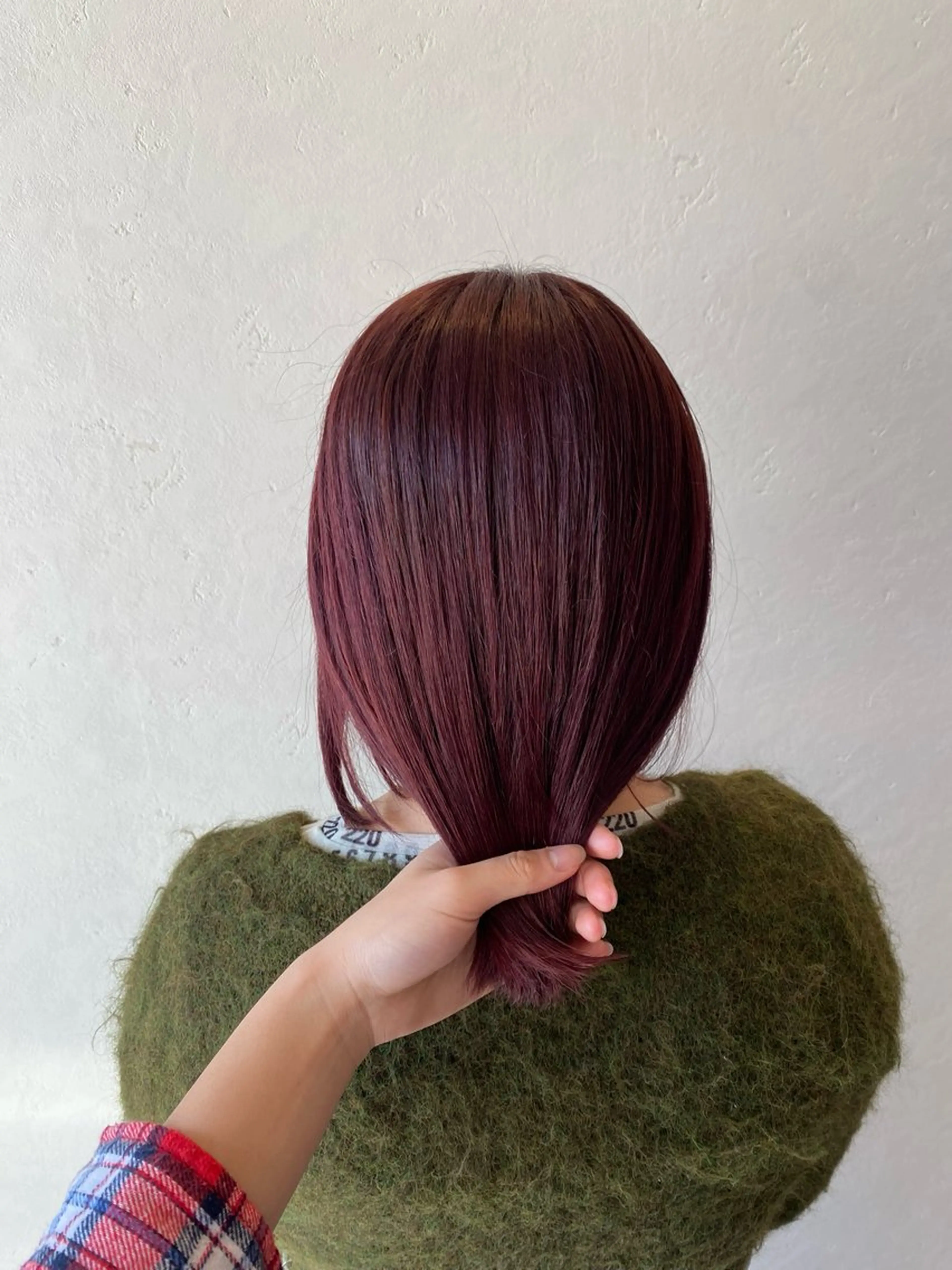 ミディアム カット ヘアカラー 希優🌺ソムリエ /ブリーチ/カットのヘアスタイル