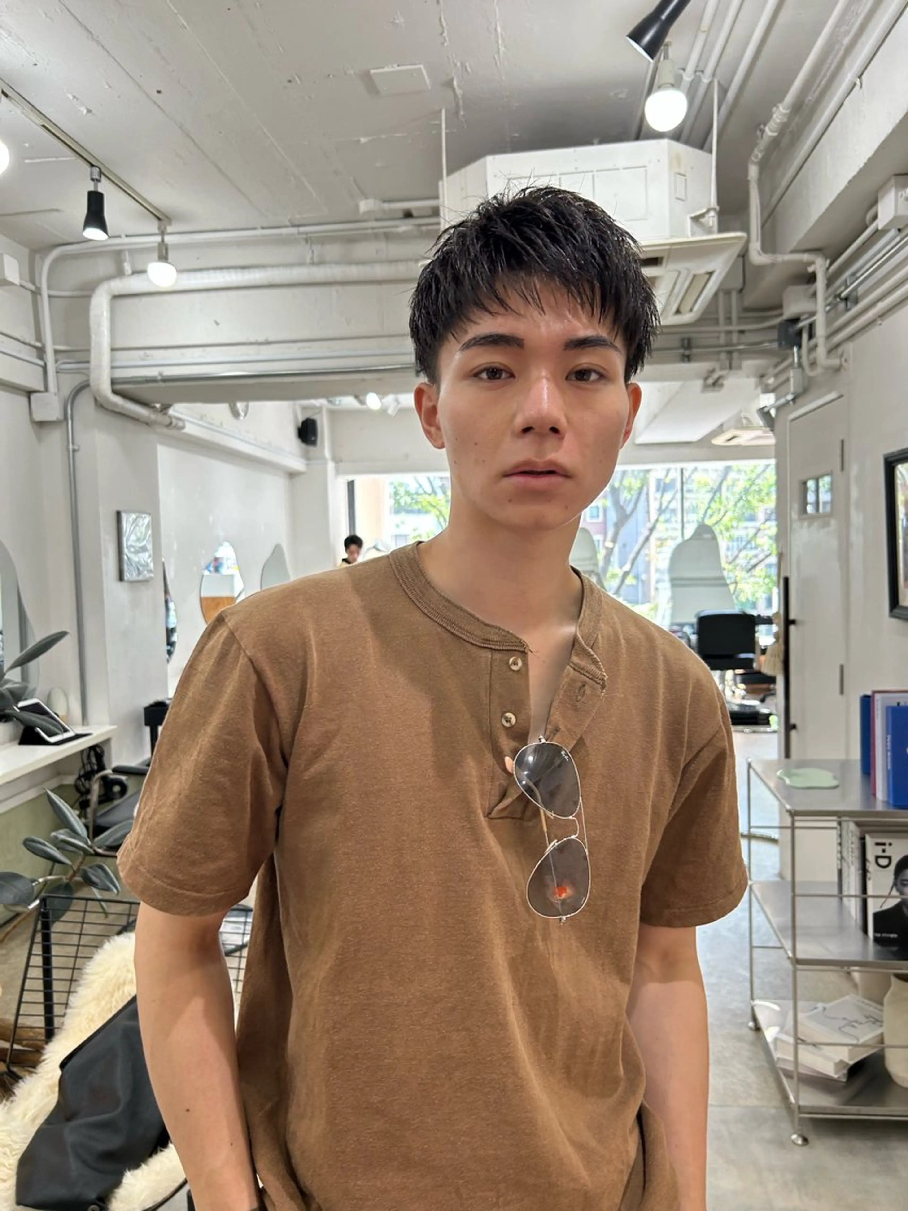 メンズ カット 横浜メンズ特化 田中リョウのヘアスタイル