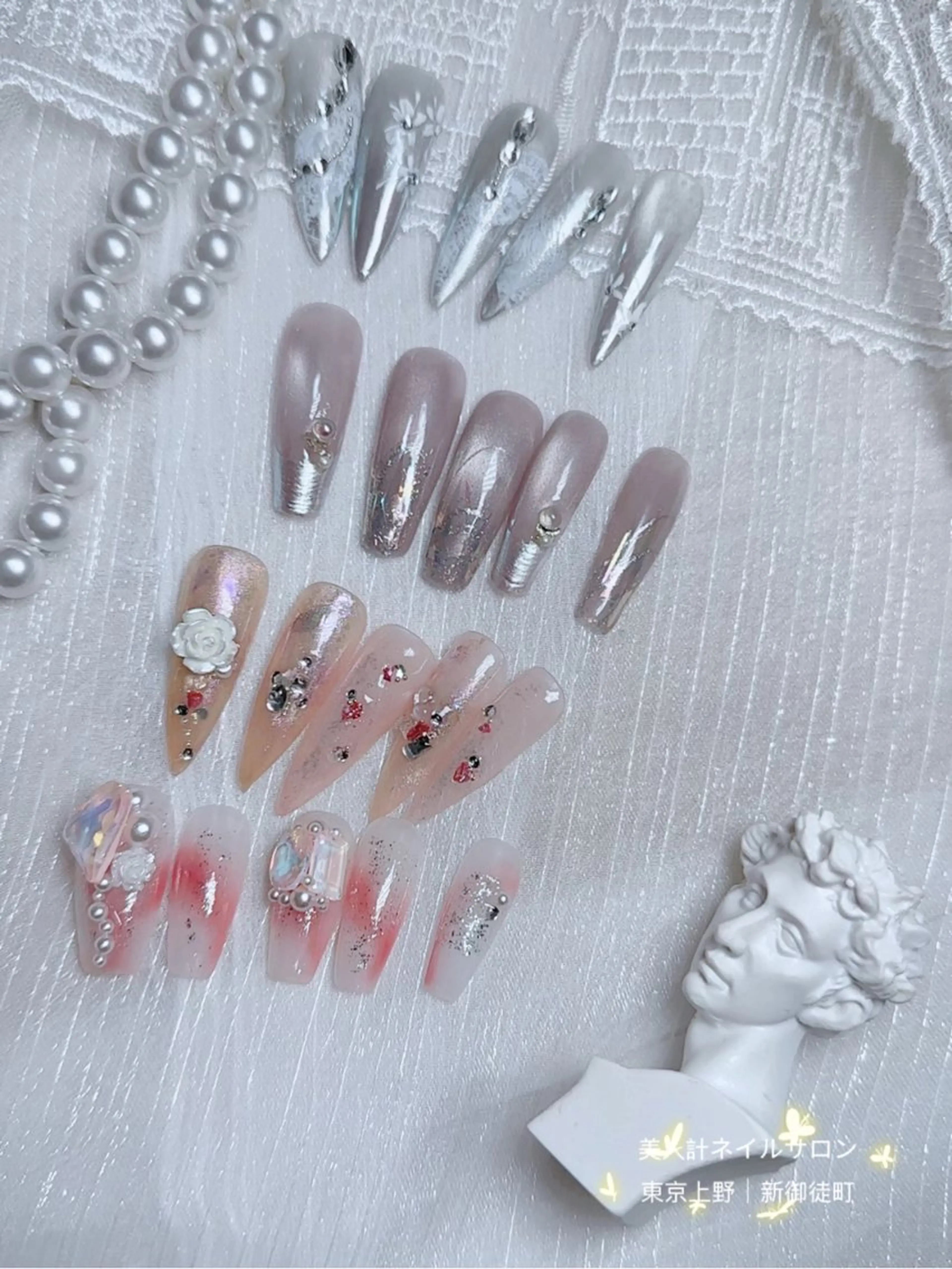 ネイル シンプルネイル 美人計ネイルサロン所属・中山 美月のネイルデザイン