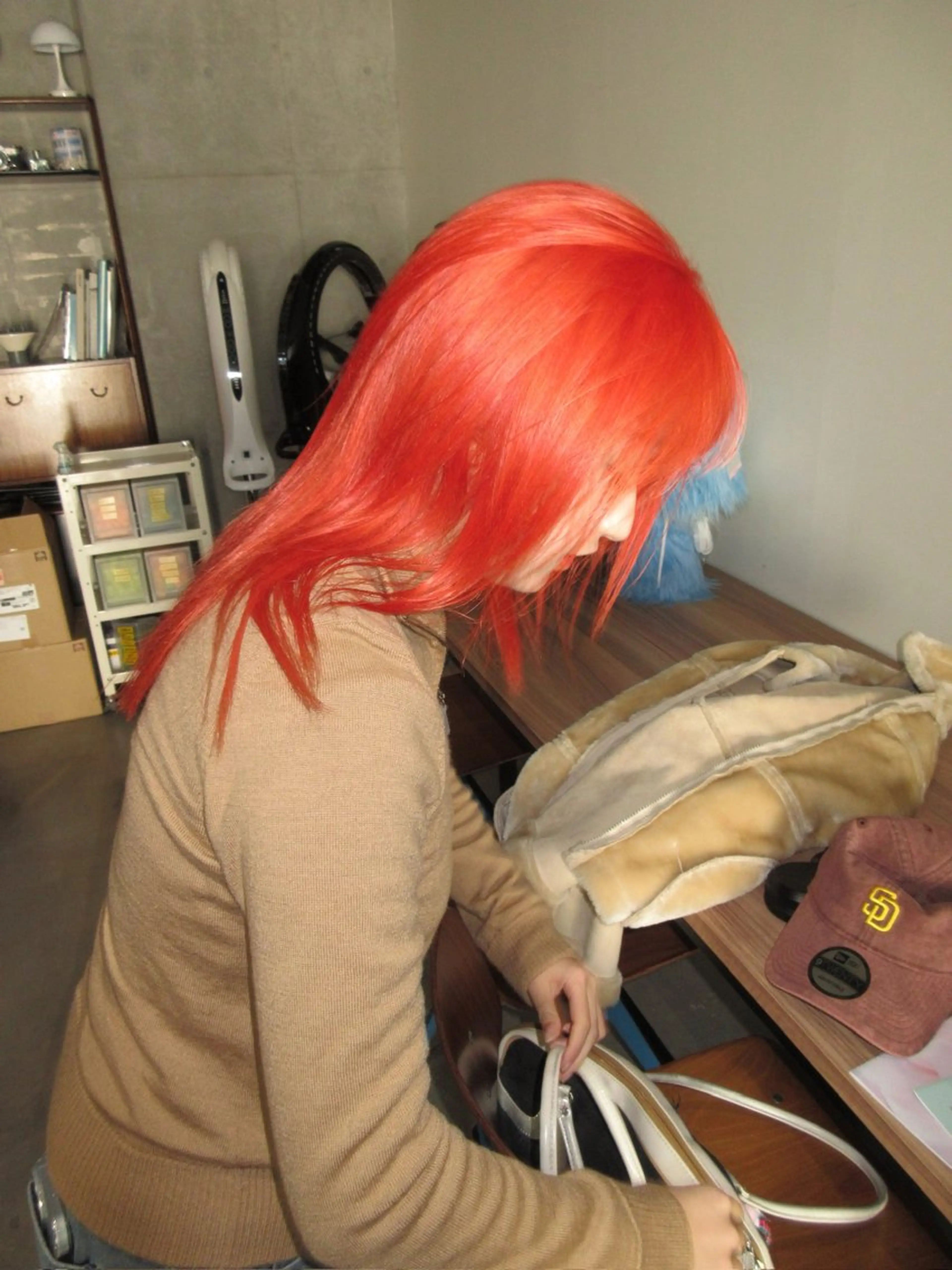 ミディアム カット ヘアカラー レイヤーカット\ウル フ　chinatsuのヘアスタイル