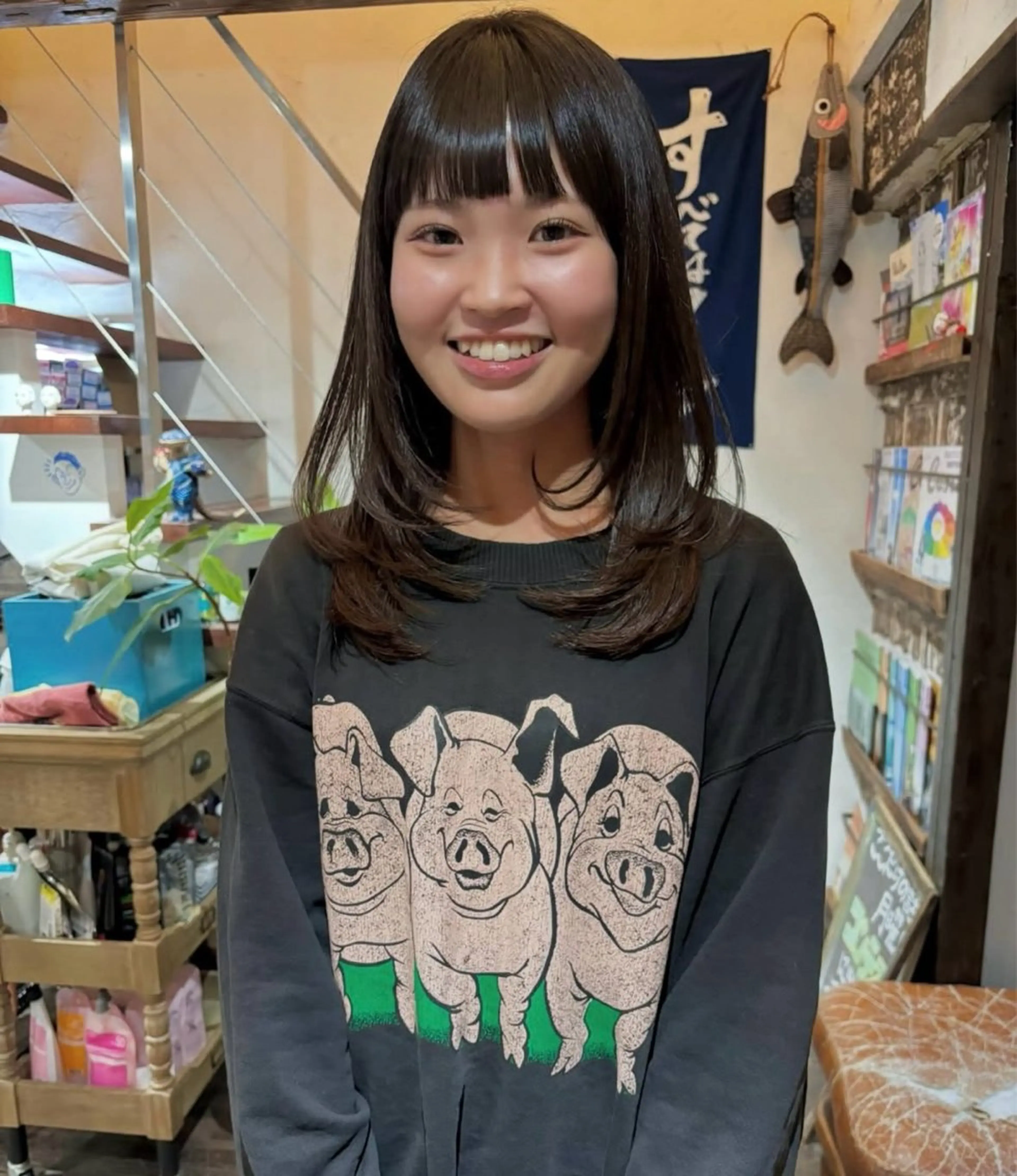 ✔︎ (水〜金曜日、19:00〜)ミディアムカットモデル 0円の写真