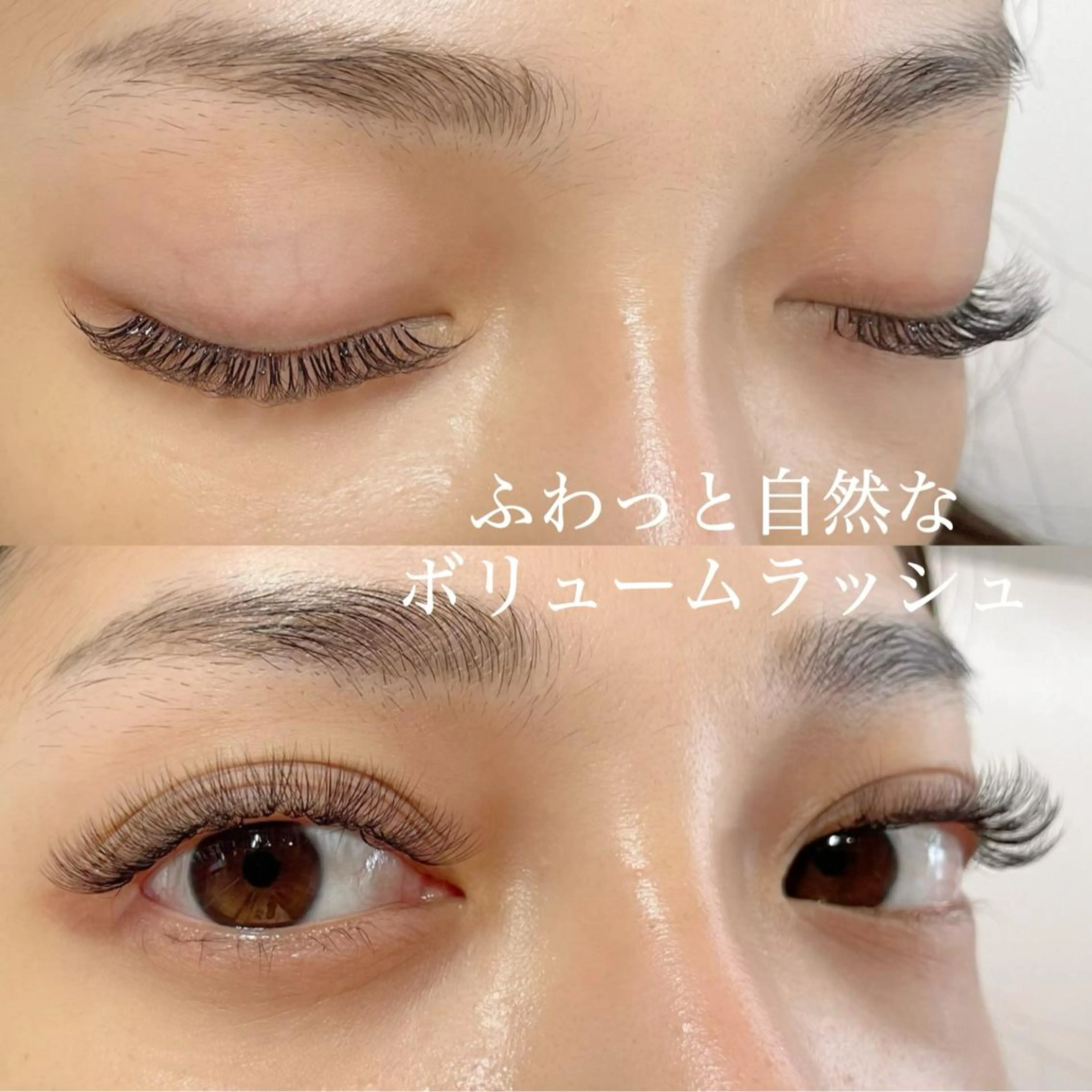 マツエク・マツパ アイブロウ Cカール ボリュームラッシュ FEEL LASH所属・♡Nagisa.S ♡のマツエク・マツパデザイン