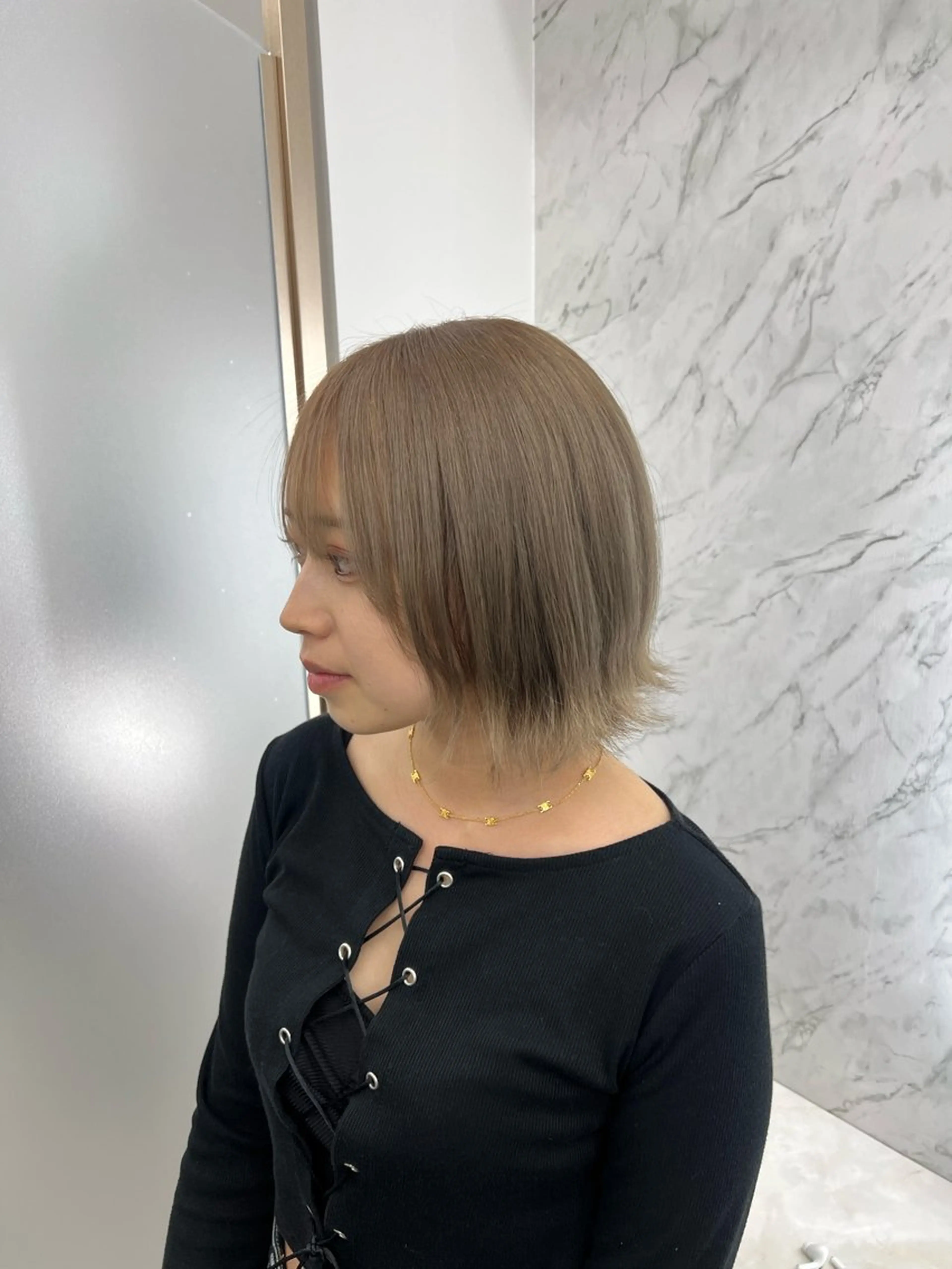 ショート カラー E:terne大宮店 ディレクター豊島穂希のヘアスタイル