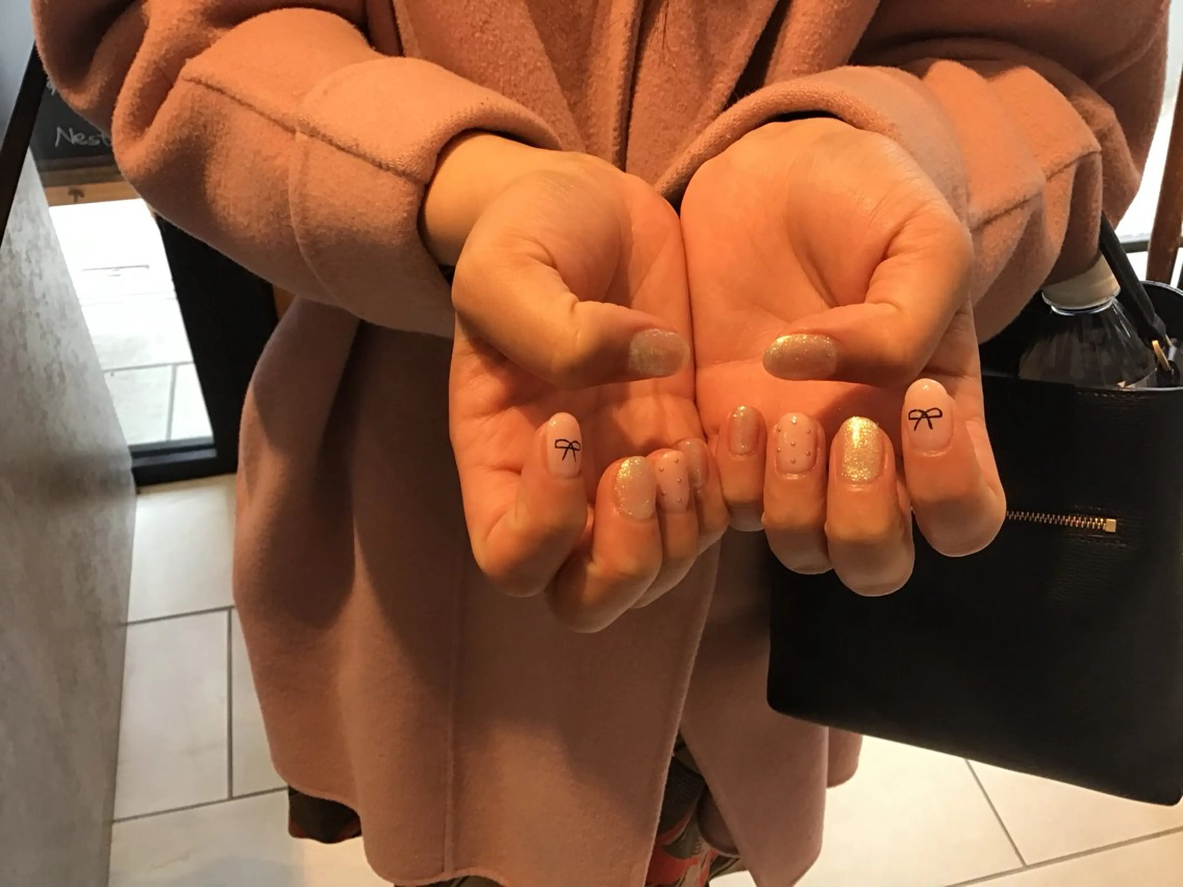 ネイル アートネイル ワンカラーネイル Nest 蜂谷のネイルデザイン